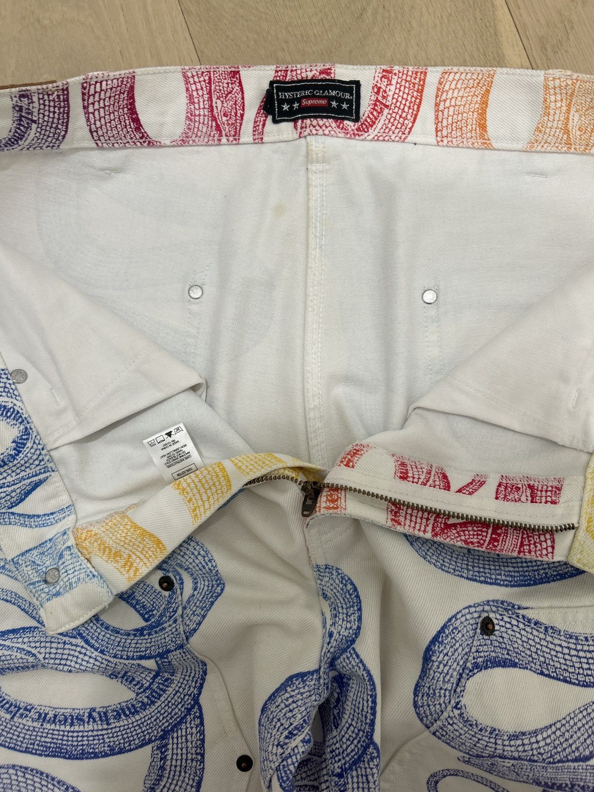 Hysteric Glamour × Supreme Supreme x Hysteric Glamour Snake Double Knee Painters SS21 Size US 34 / EU 50 - 15 Thumbnail