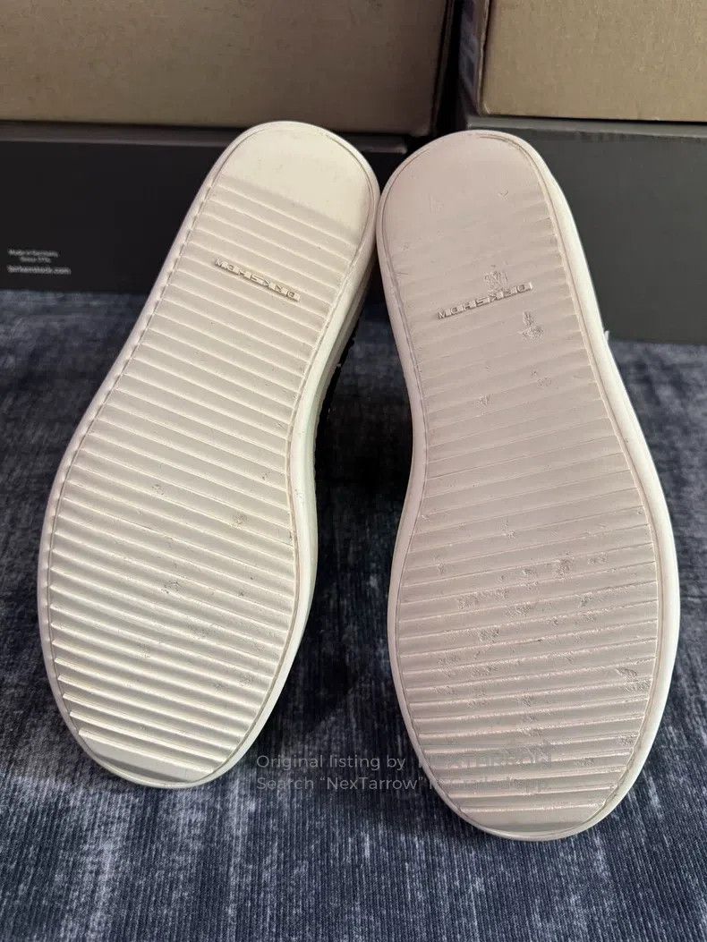 Rick Owens Rick Owens Double-thread silk-faced Converse shoes Size US 8.5 / EU 41-42 - 8 Thumbnail