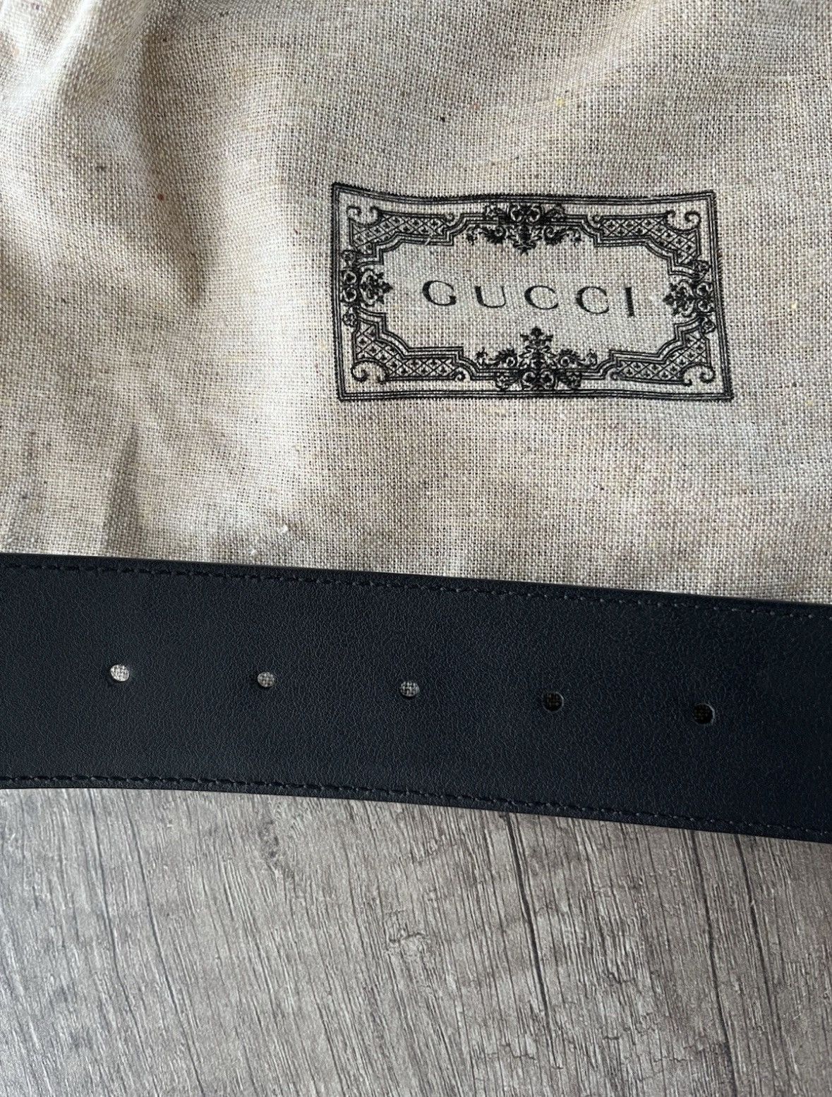 Gucci Gucci interlocking GG monogram belt black Size 28 - 6 Thumbnail