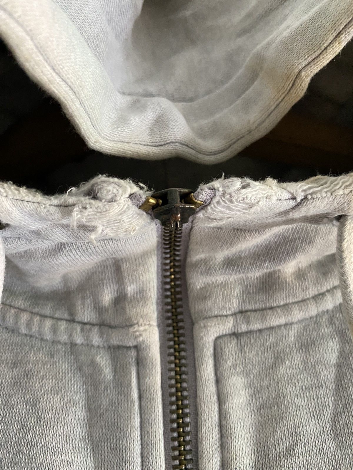 Oshkosh × Vintage 1980s oshkosh destroyed grunge hoodie Size US M / EU 48-50 / 2 - 8 Thumbnail