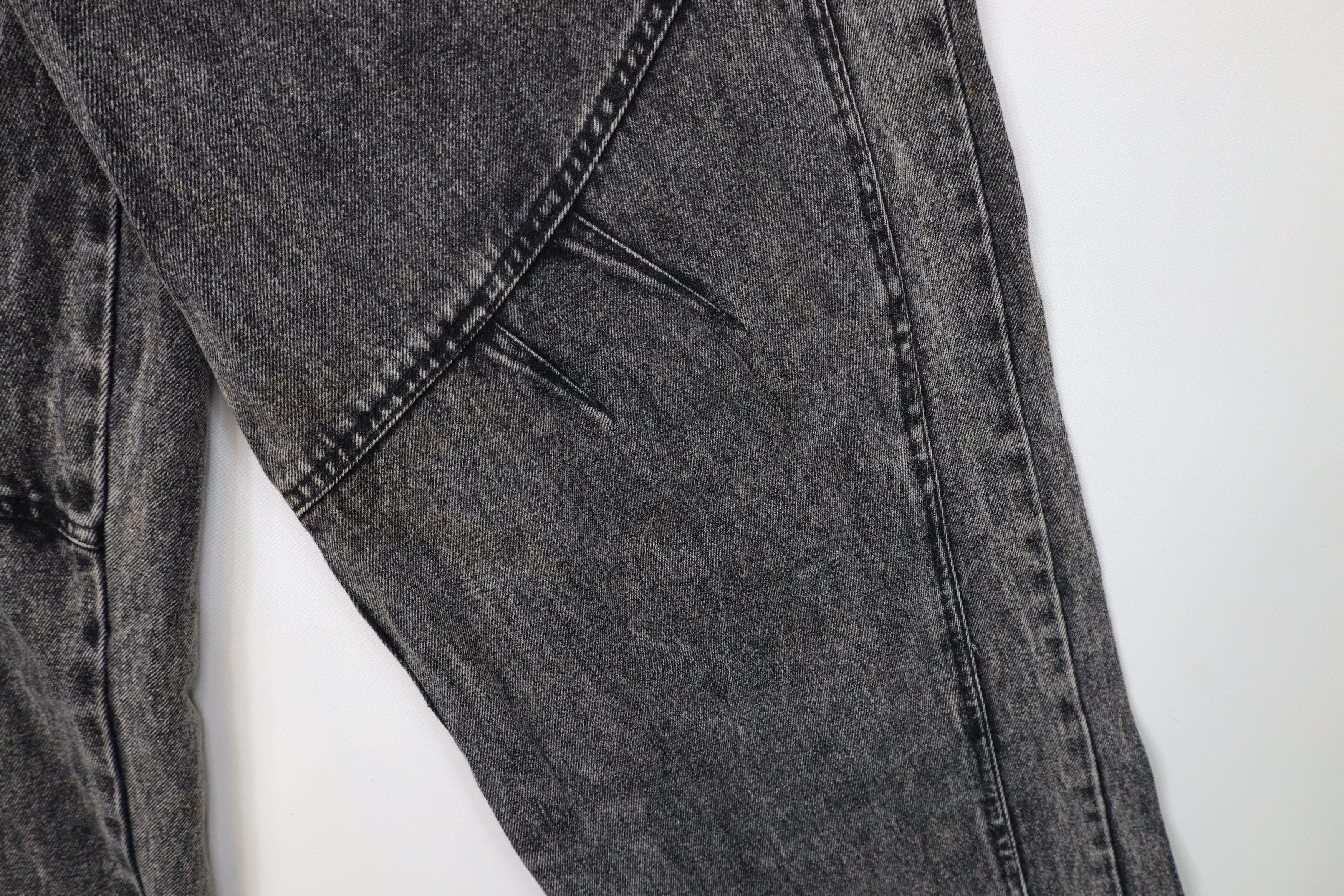 Vintage Vintage 80s 90s Streetwear Acid Wash Relaxed Jeans Black Size US 30 / EU 46 - 5 Thumbnail