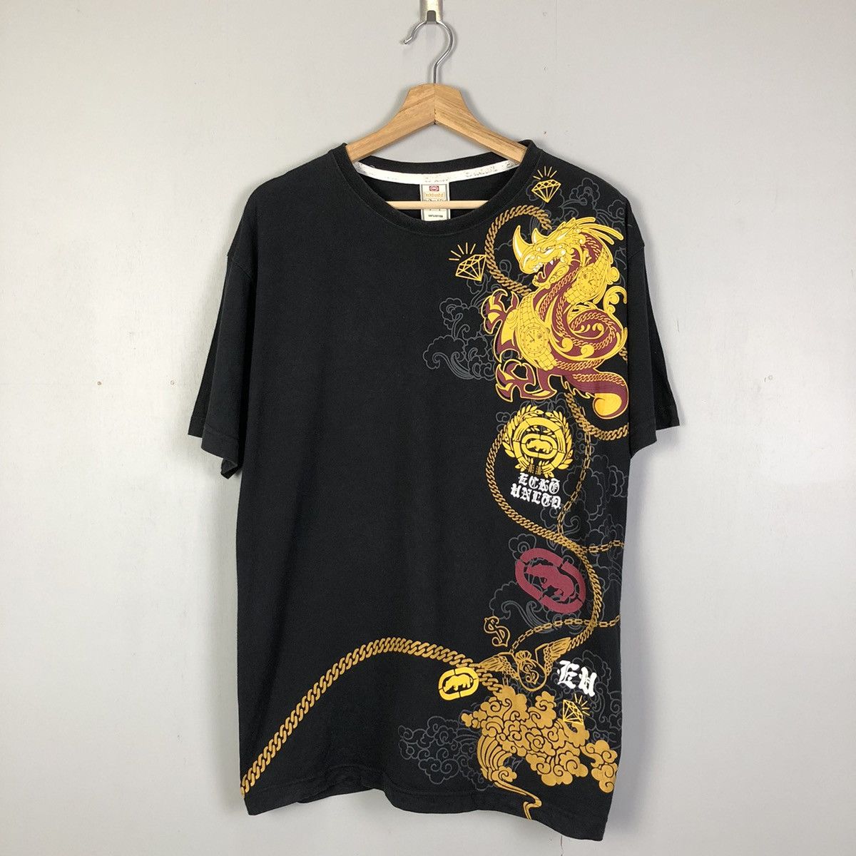 Ecko Unltd. Vintage y2k Sunfaded Ecko Unitd Streetwear Tshirt Size US XL / EU 56 / 4 - 1 Thumbnail