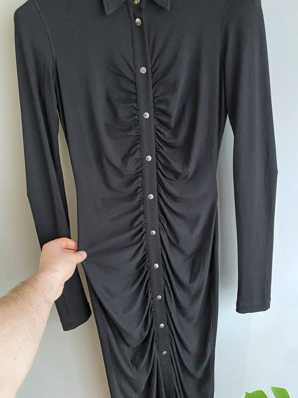 Diesel Diesel D-Artemis Women's Black Knit Maxi Dress, Size S Size S / US 4 / IT 40 - 7 Thumbnail