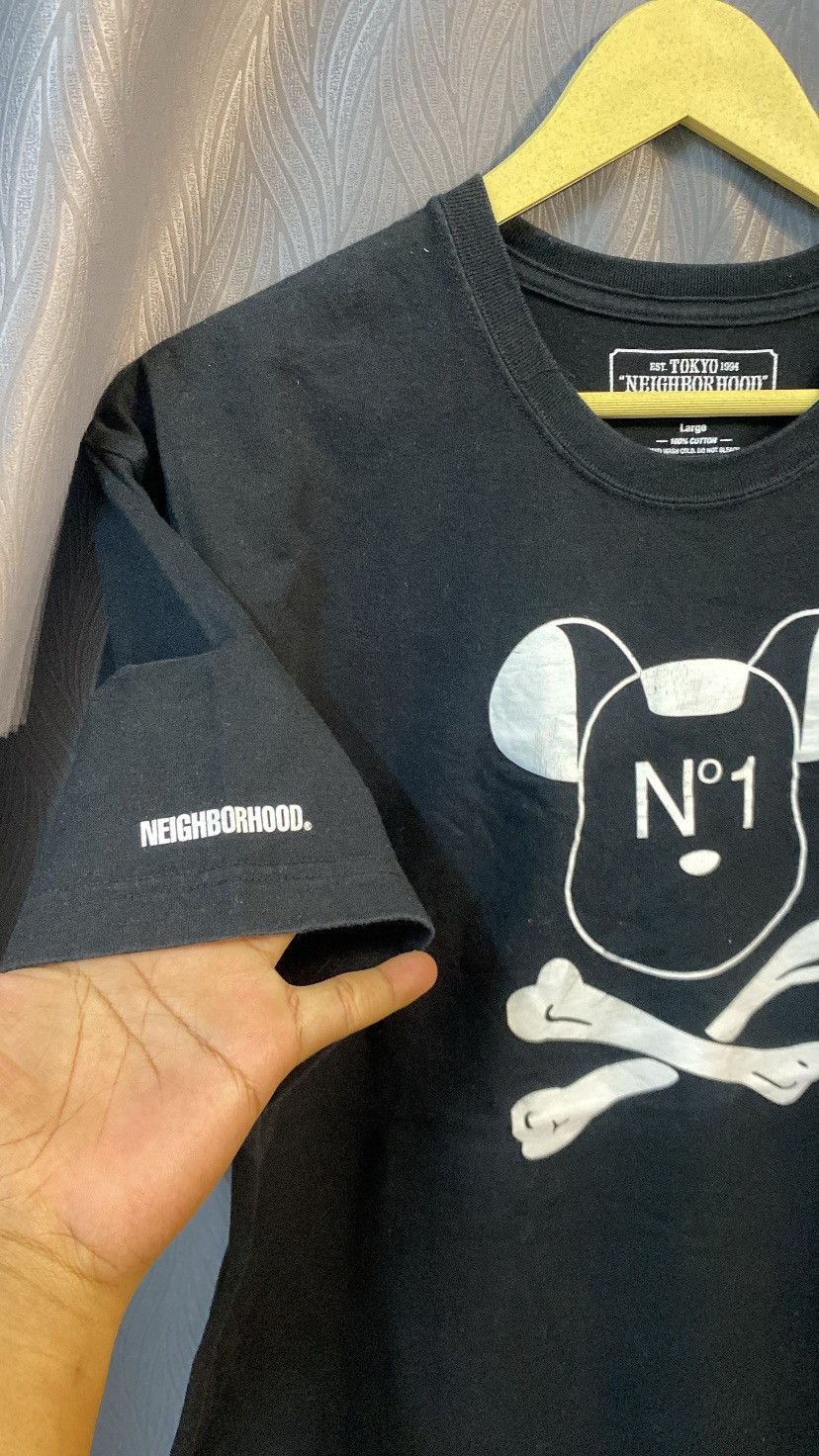 Japanese Brand × Neighborhood Neighborhood X Bearbrick Distress Tshirt Japan Size US L / EU 52-54 / 3 - 4 Thumbnail