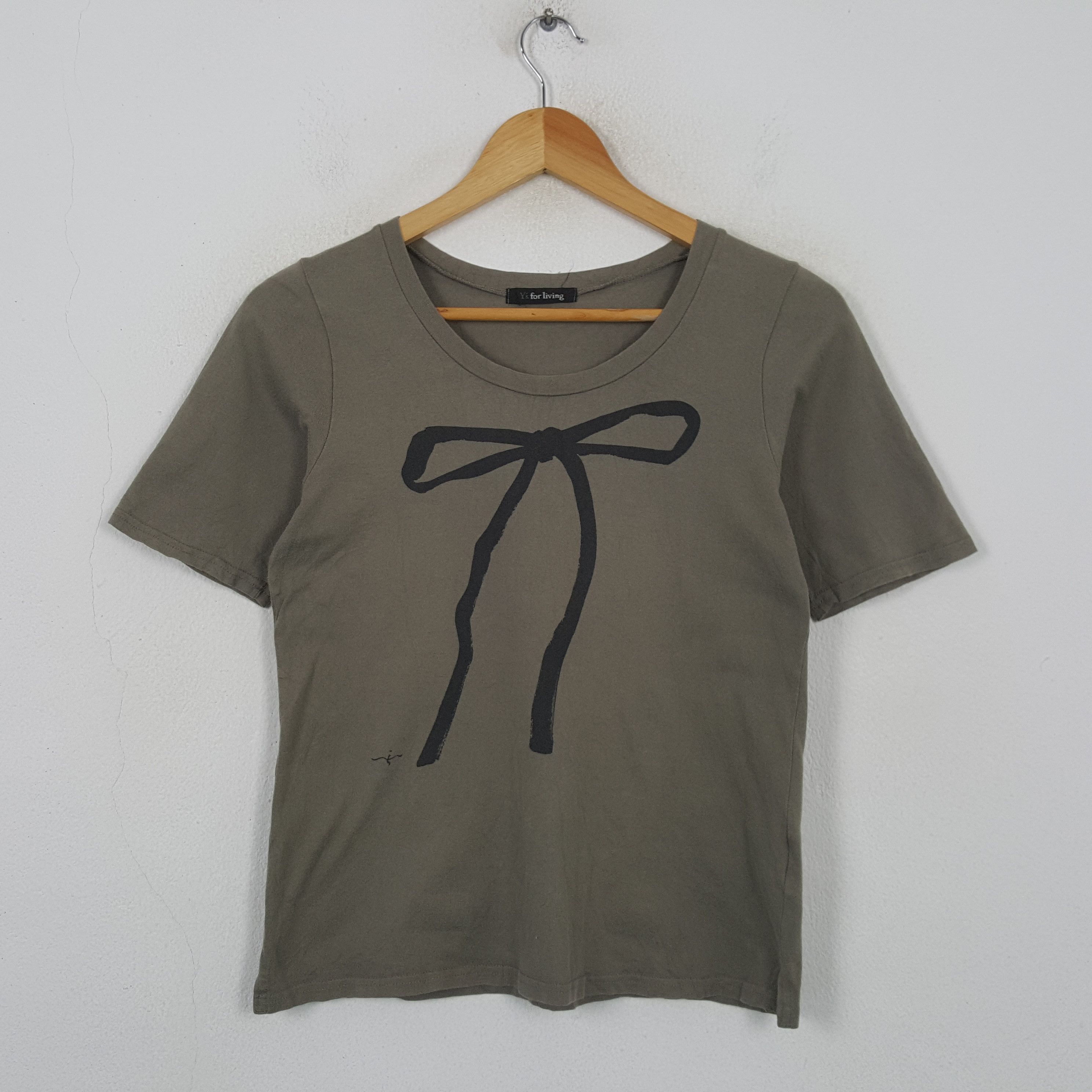 Yohji Yamamoto Vintage Ys For Living by Yohji Yamamoto Girls T-shirt RR13 Size XS / US 0-2 / IT 36-38 - 1 Thumbnail