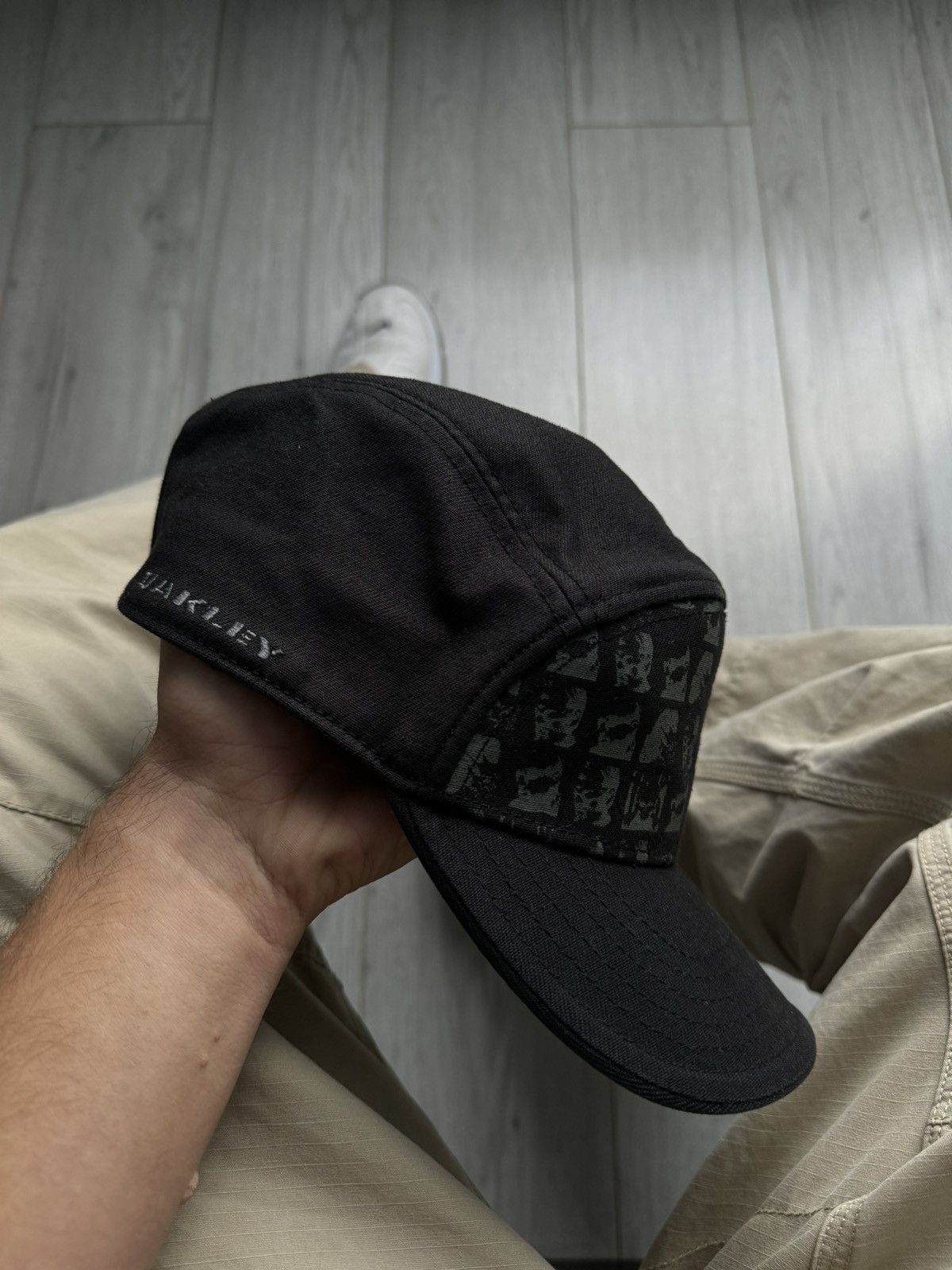 Oakley × Vintage Vintage Oakley Very rare Logo Cap 90’s hat Size 32 - 3 Thumbnail