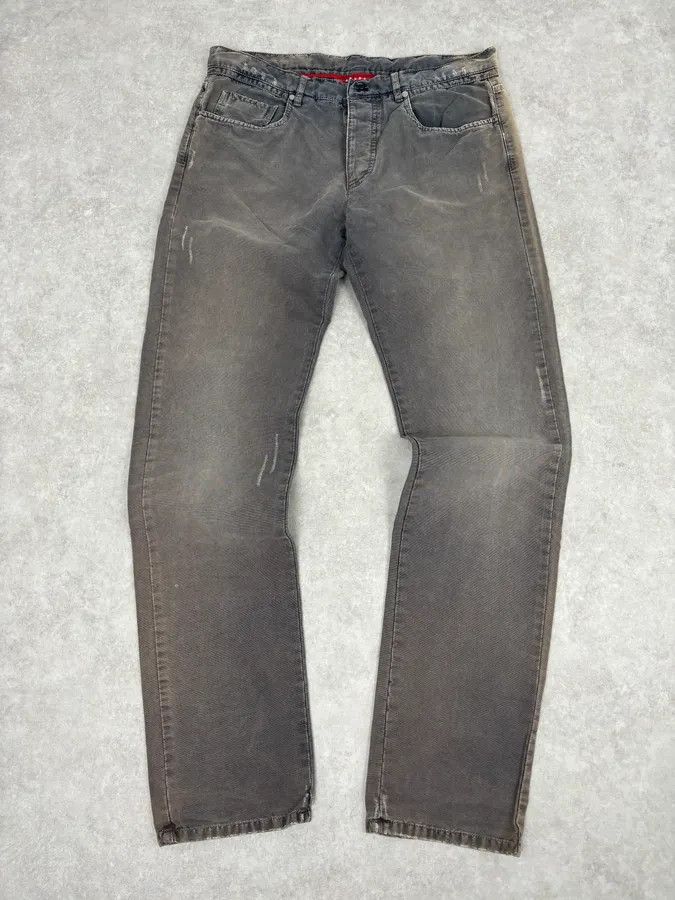 Prada SS2007 Prada Grey Faded Chinos Pants Size US 32 / EU 48 - 1 Thumbnail