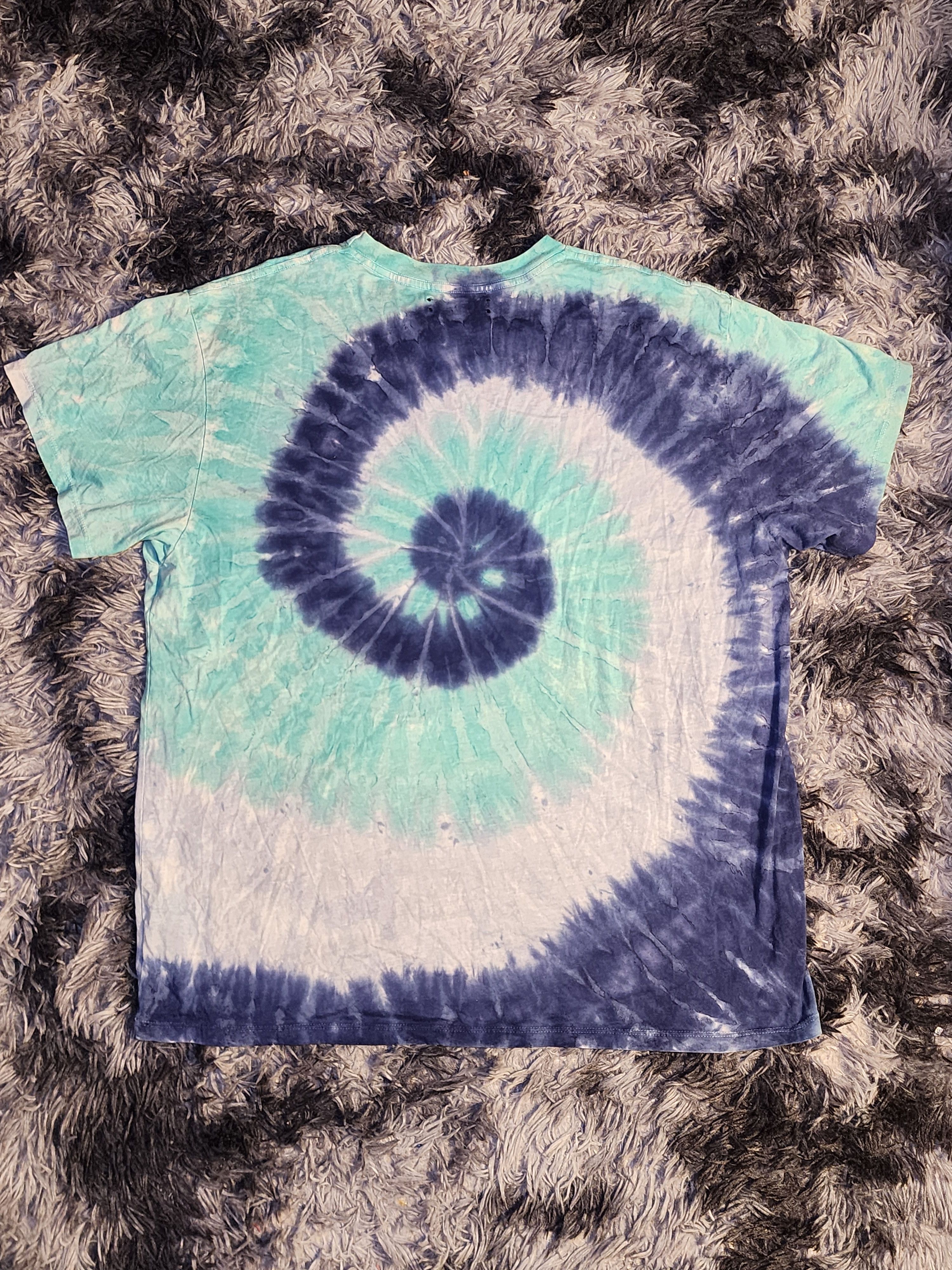 Amiri Amiri Shark Tie Dye Short Sleeve T Shirt Mens XXL Size US XXL / EU 58 / 5 - 10 Thumbnail