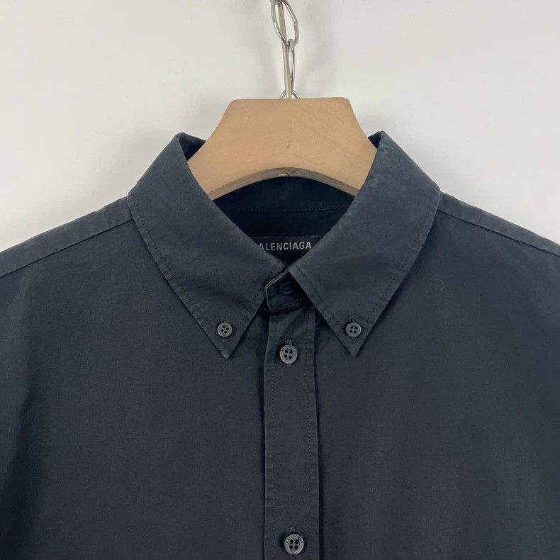 Balenciaga Balenciaga size 38 Coke embroidery vinyl covered shirt Size S / US 4 / IT 40 - 5 Thumbnail
