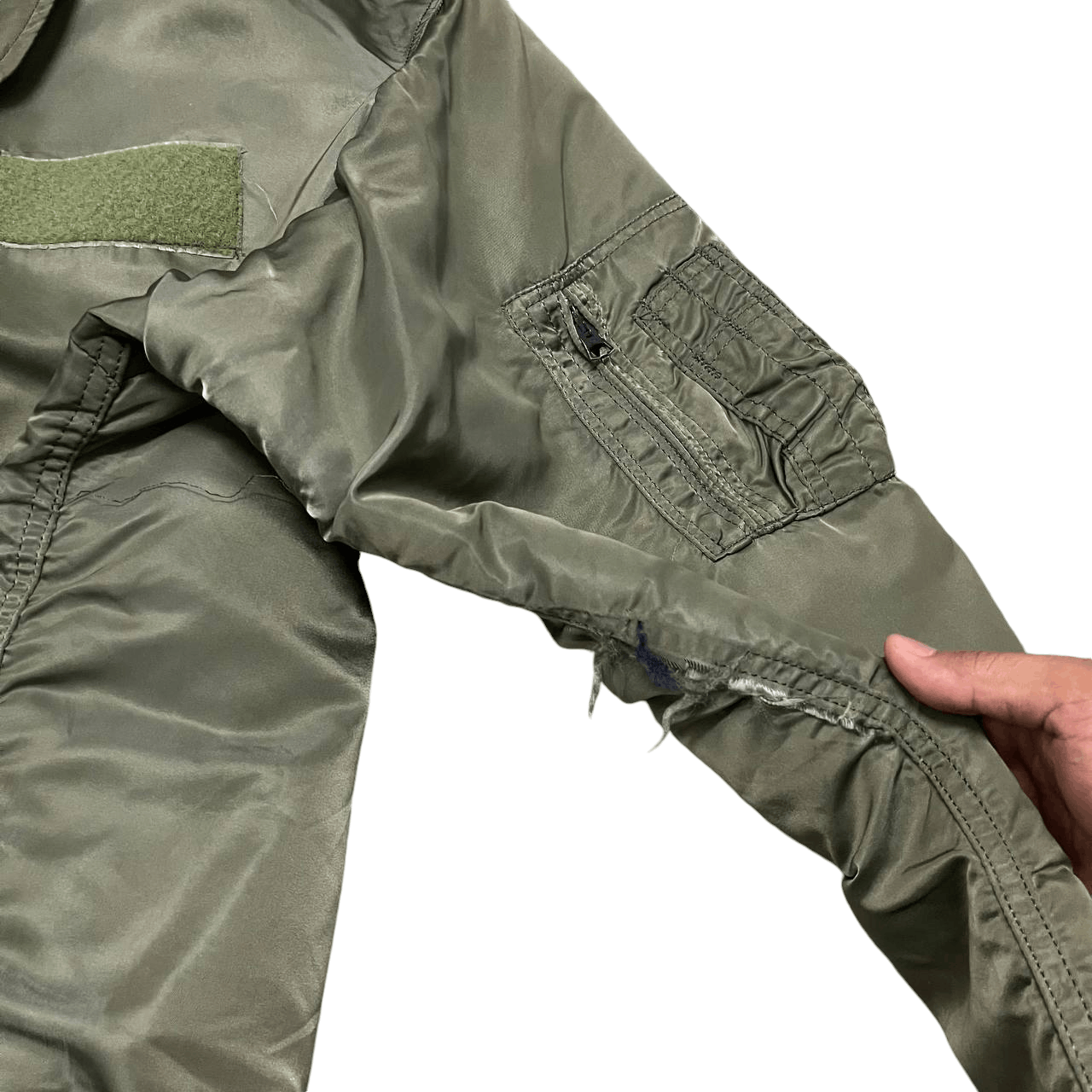 Alpha Industries Vintage Alpha Industries CWU-45/P Bomber Jacket Size US XL / EU 56 / 4 - 8 Thumbnail