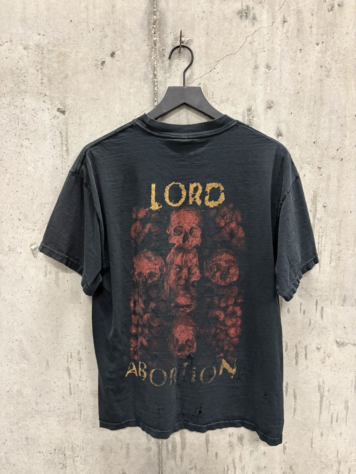 Band Tees Vintage Cradle Of Filth Shirt Faded Distressed Grunge Band Size US L / EU 52-54 / 3 - 3 Thumbnail