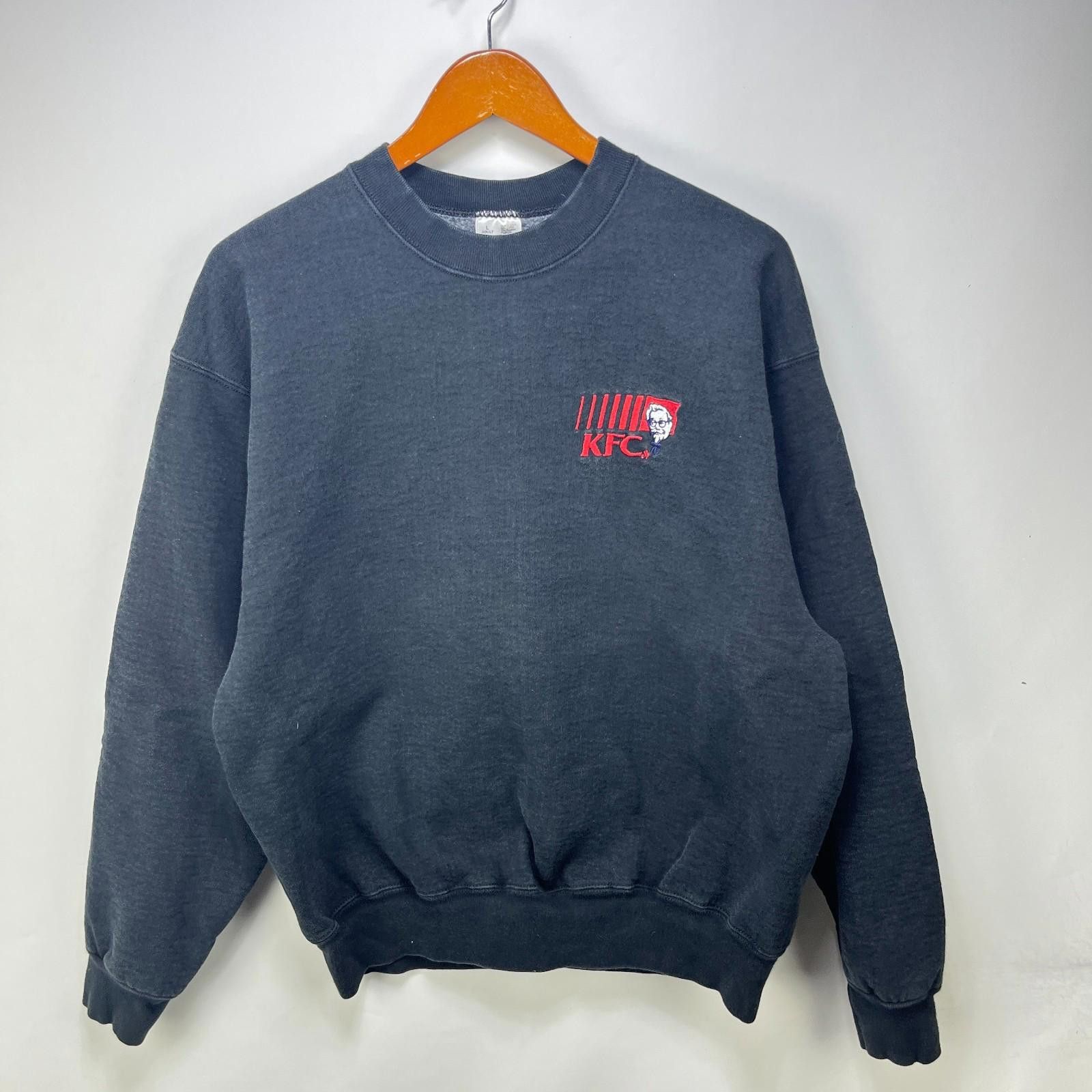 Fruit Of The Loom Vintage 90s KFC Employee Sweatshirt Large Size US L / EU 52-54 / 3 - 1 Thumbnail