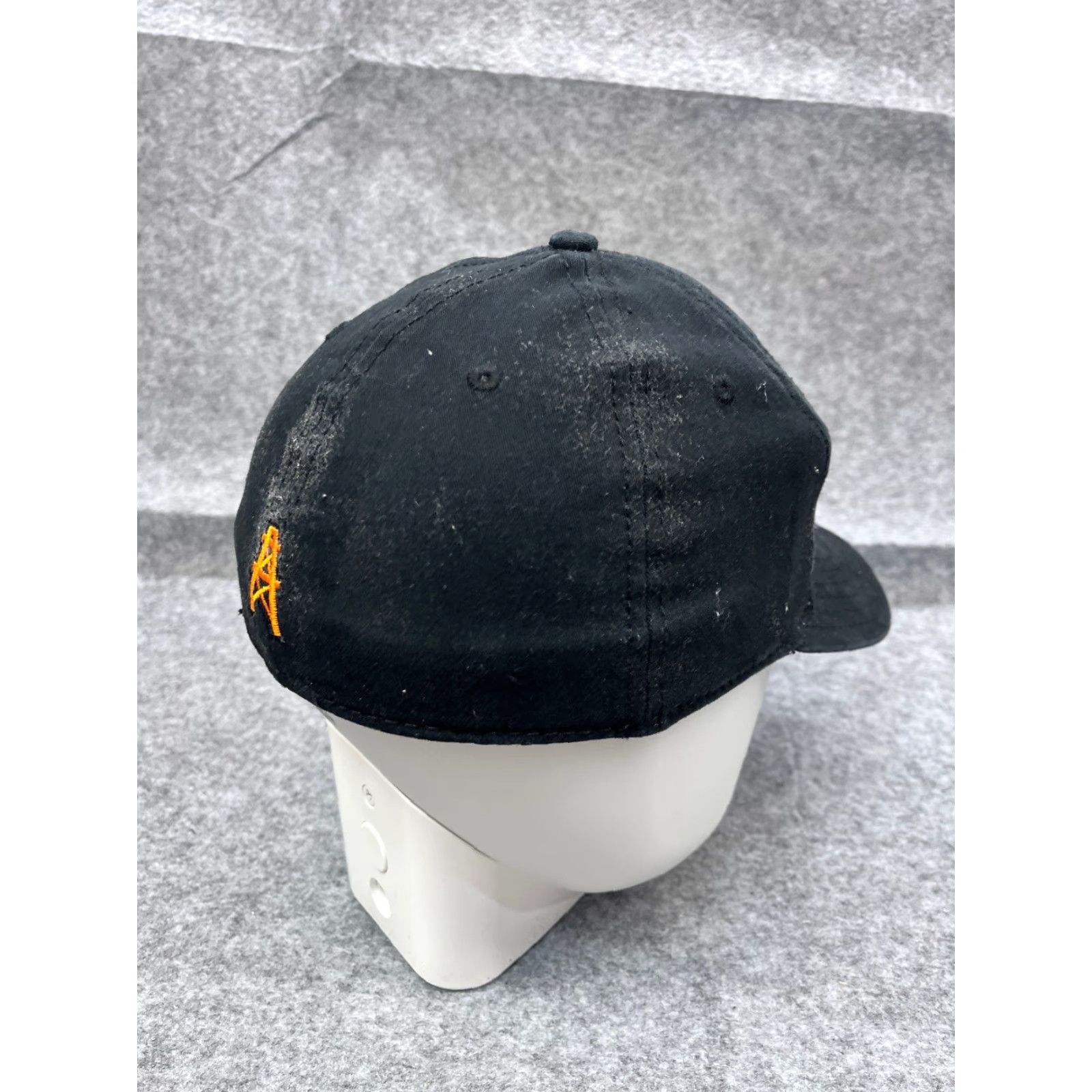Vintage Otto Hat Cap Panther Pressure Testers Fitted Adult Medium Black Cotton Blend Baseball Cap Mens Size US 31 - 7 Thumbnail