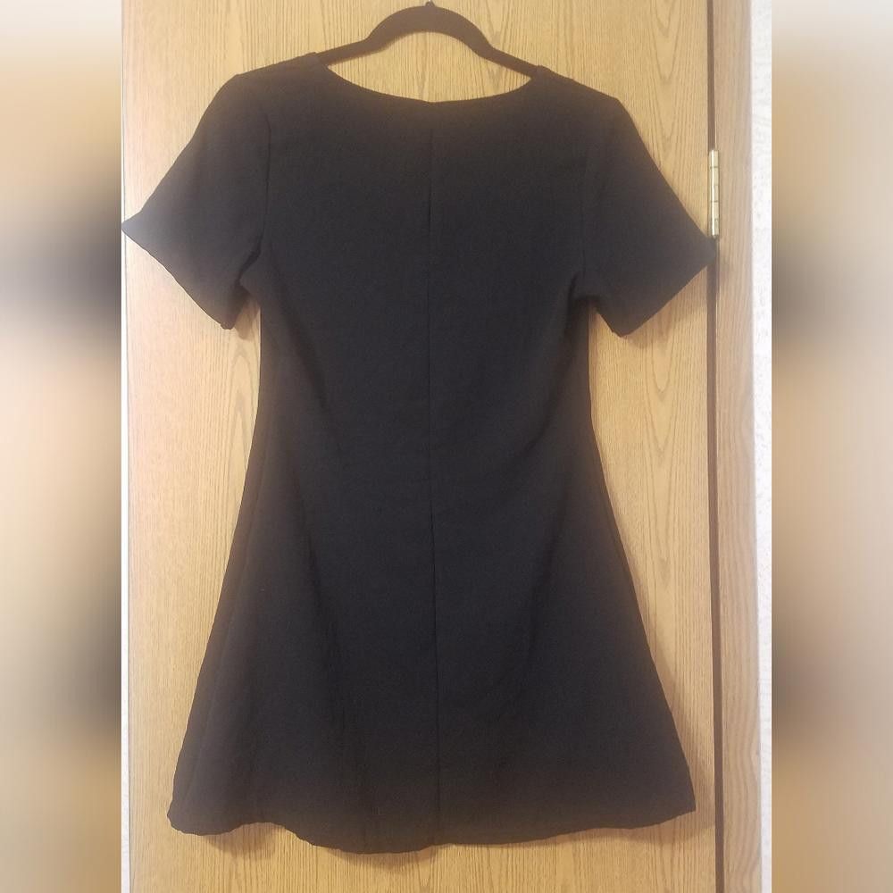 Boohoo Boohoo Black Button-Down Dress Size 2 Size XS / US 0-2 / IT 36-38 - 2 Thumbnail