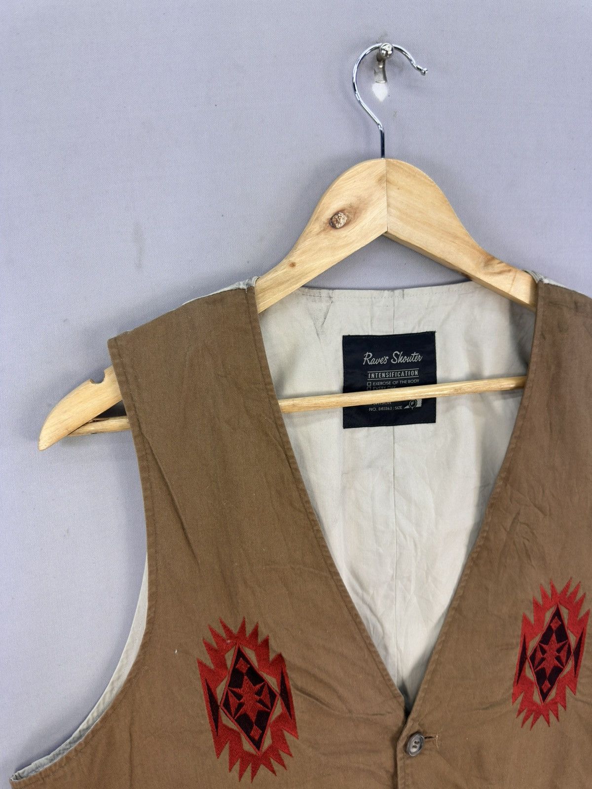 Japanese Brand Rave’s Shouter Navajo Native Vest Size US L / EU 52-54 / 3 - 2 Thumbnail