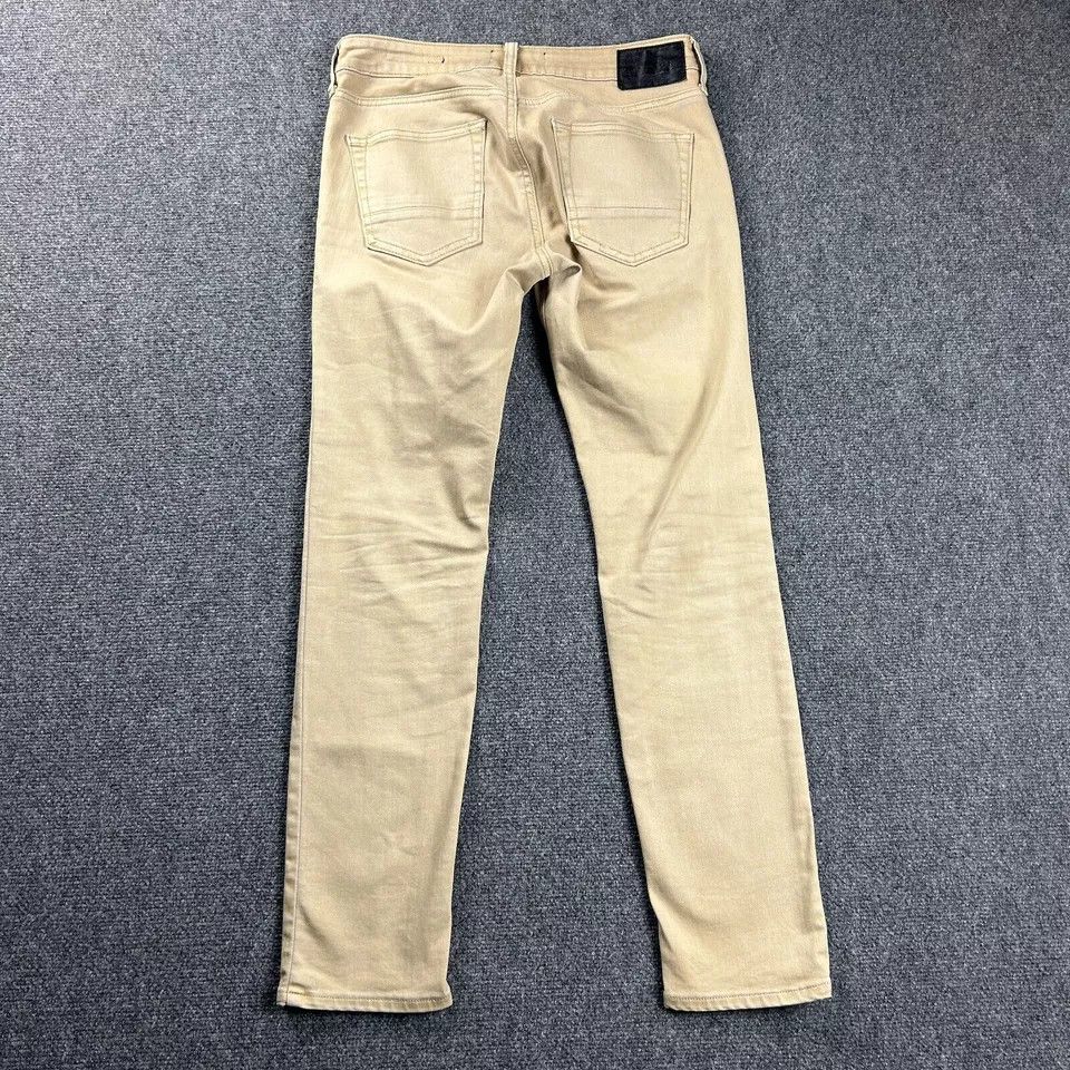 Pacsun Pacsun Jeans Mens 29x30 Beige Denim Slim Fit Active Stretch Size US 29 - 4 Thumbnail
