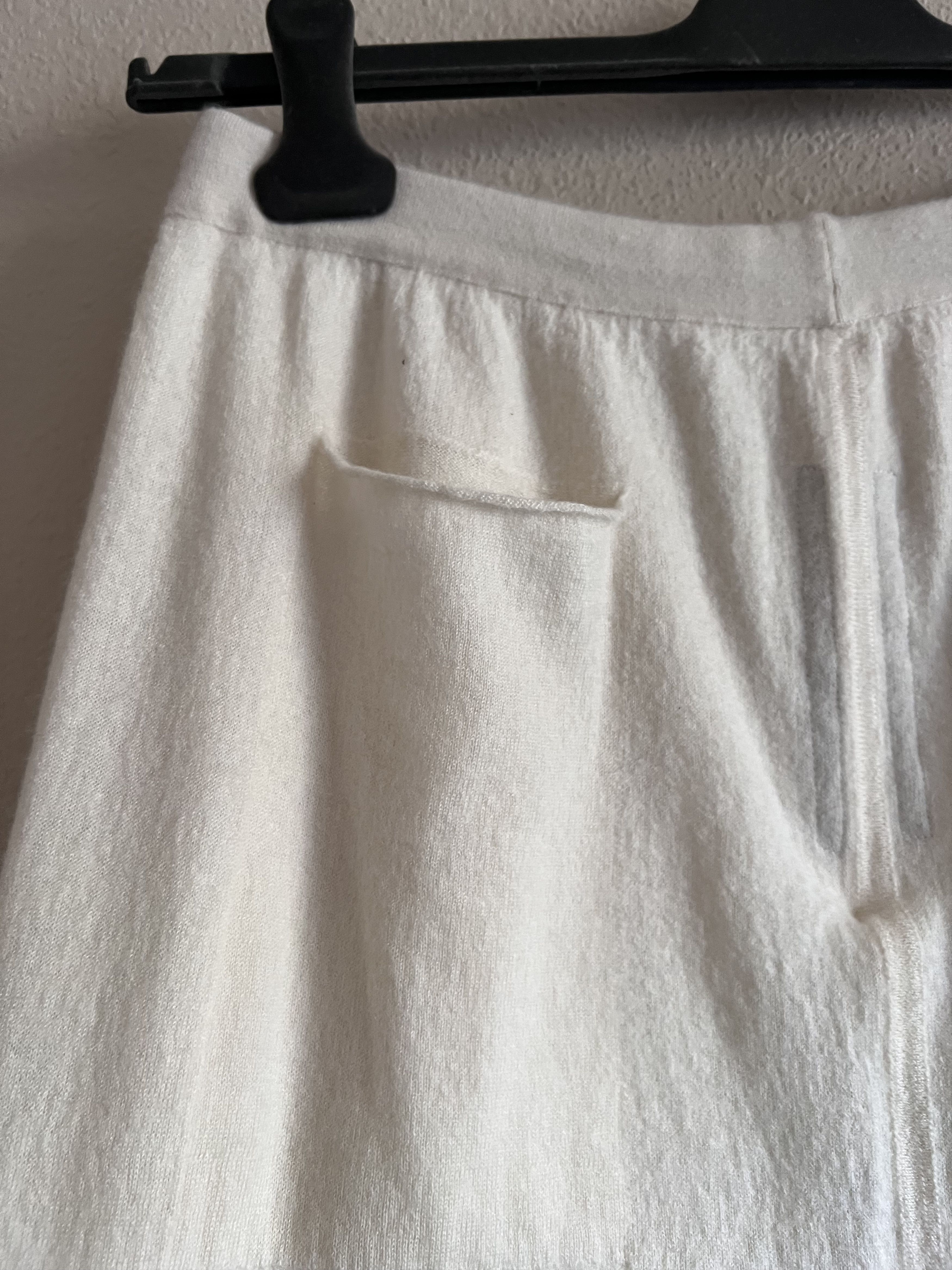 Rick Owens Rick Owens Fogachine Cashmere Sweatpants in Natural Size US 30 / EU 46 - 8 Thumbnail