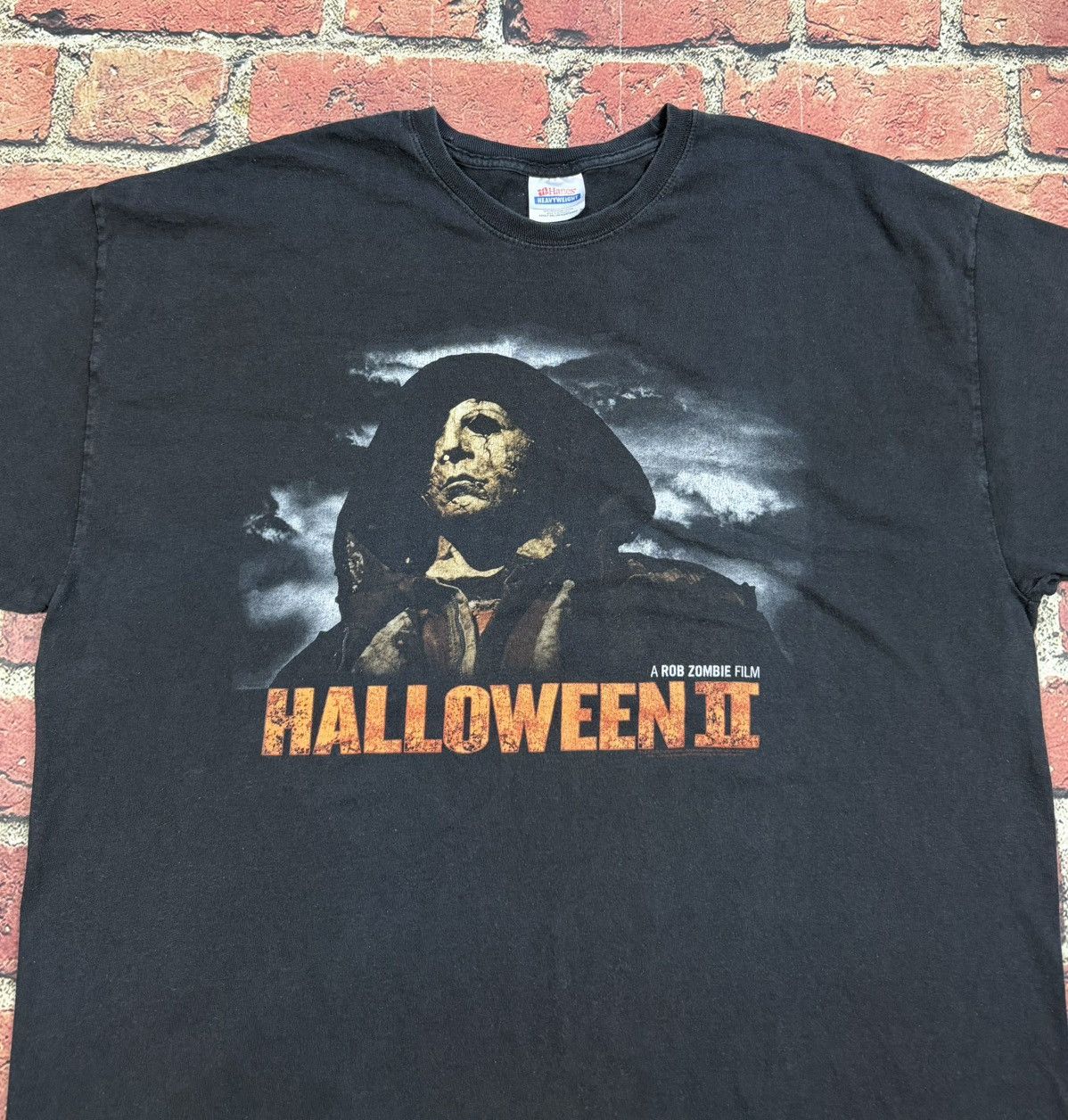 Hanes Y2K Rob Zombie Halloween 2 Horror Movie Tee Michael Myers Size US XXL / EU 58 / 5 - 5 Thumbnail