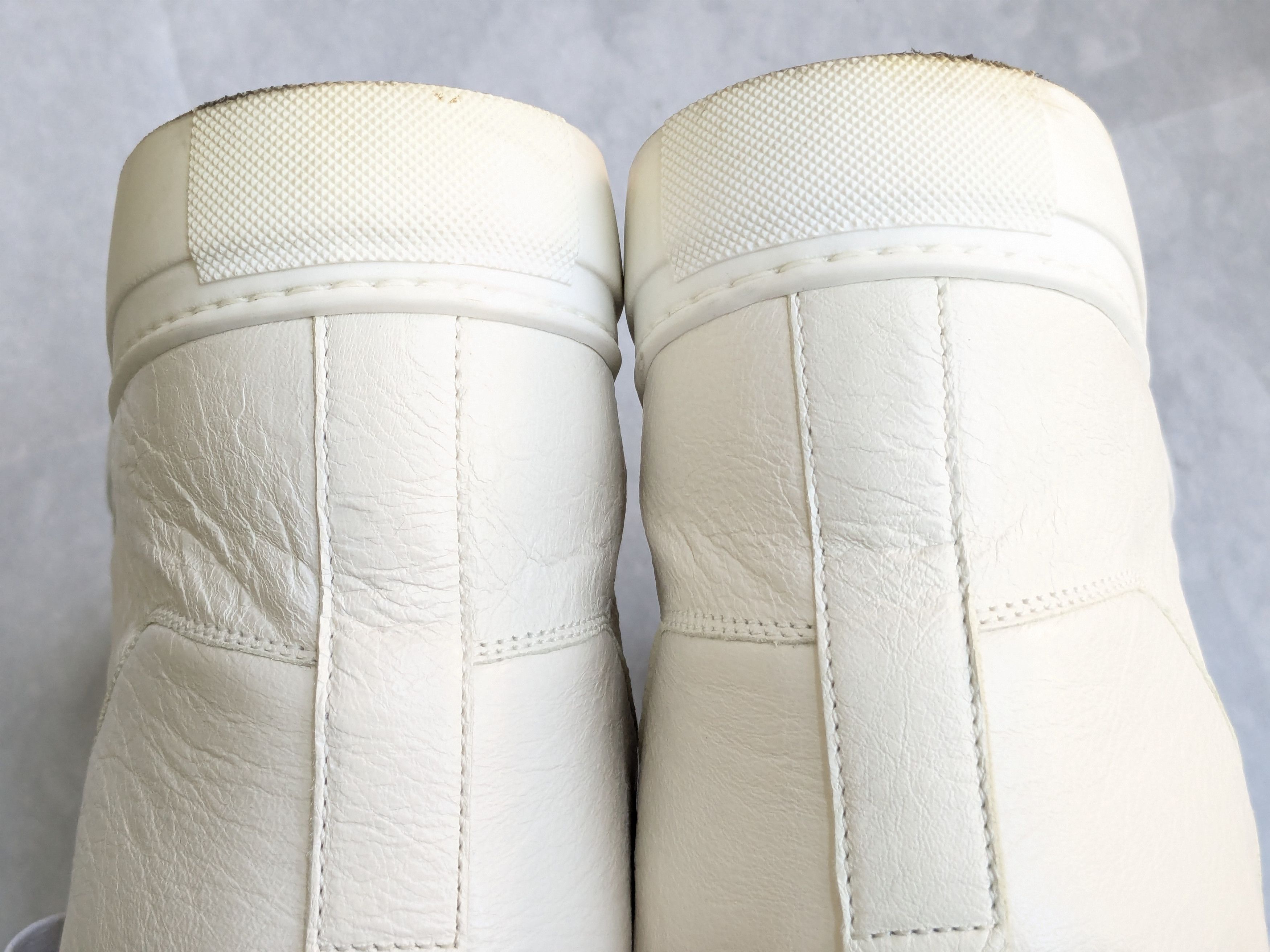 Balenciaga Balenciaga Arena White 10 High Tops Leather Size US 10 / EU 43 - 13 Thumbnail