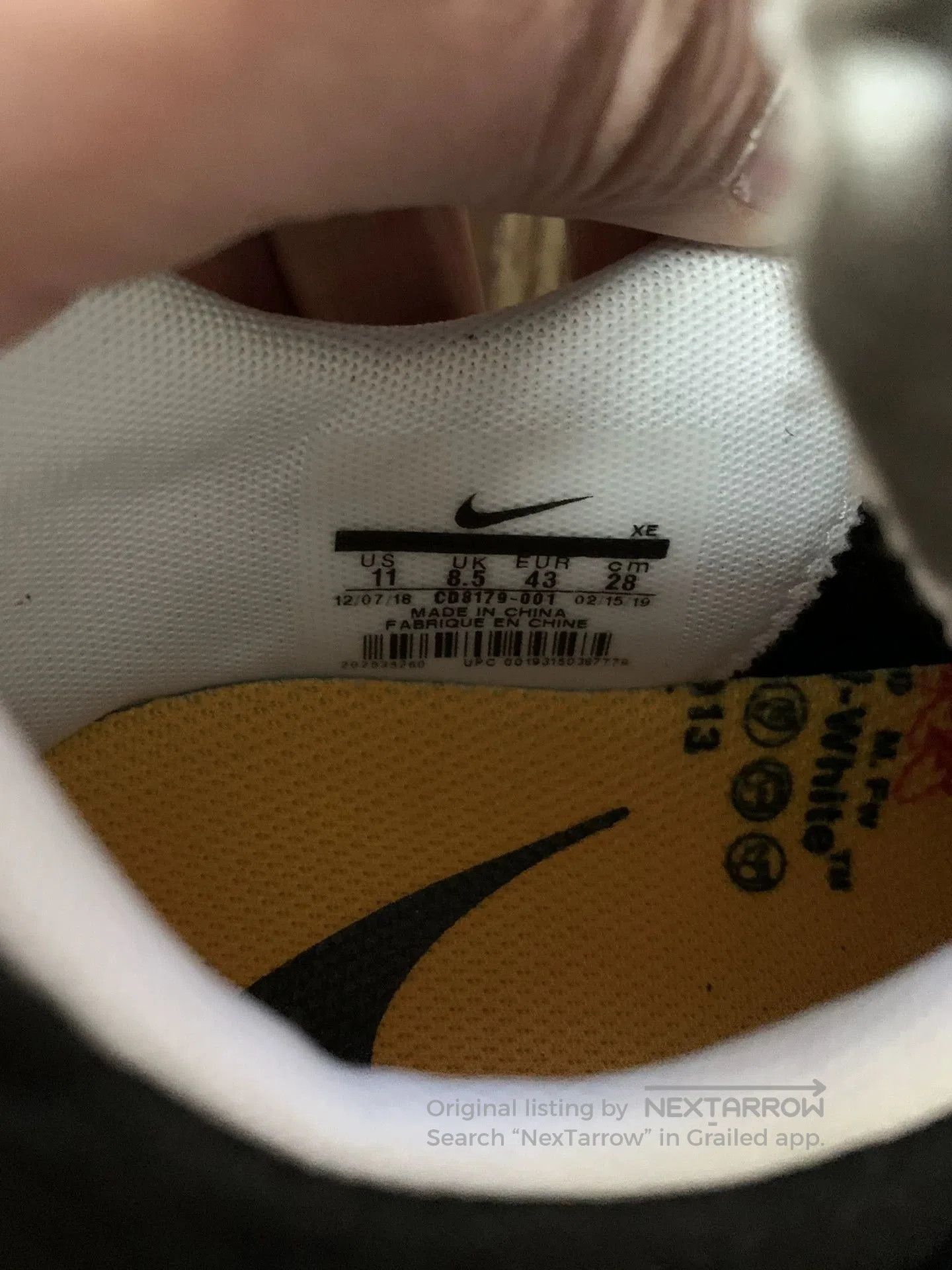 Nike Nike x Off-White G-Dragon CD8179-001. Size US 10 / EU 43 - 7 Thumbnail
