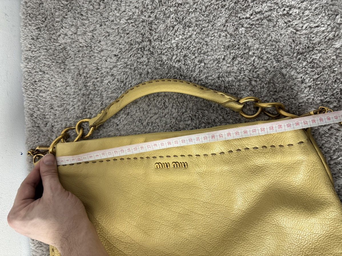 Prada Miu Miu Prada Leather Shoulder Hand Big Bag Size ONE SIZE - 15 Thumbnail