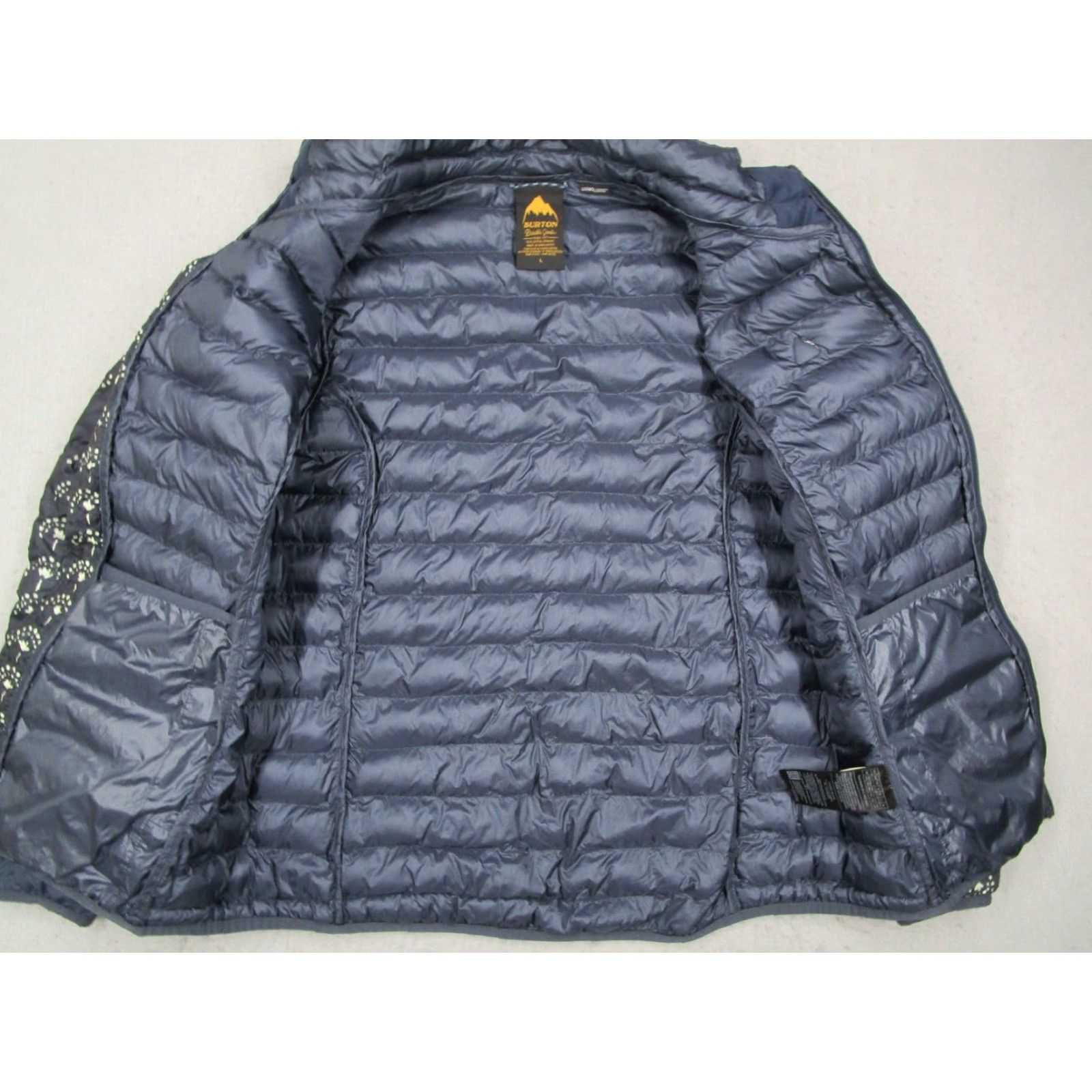 Burton BURTON Jacket Women Large Blue Dhaka Living Lining Puffer Full Zip Gorpcore Size L / US 10 / IT 46 - 3 Thumbnail