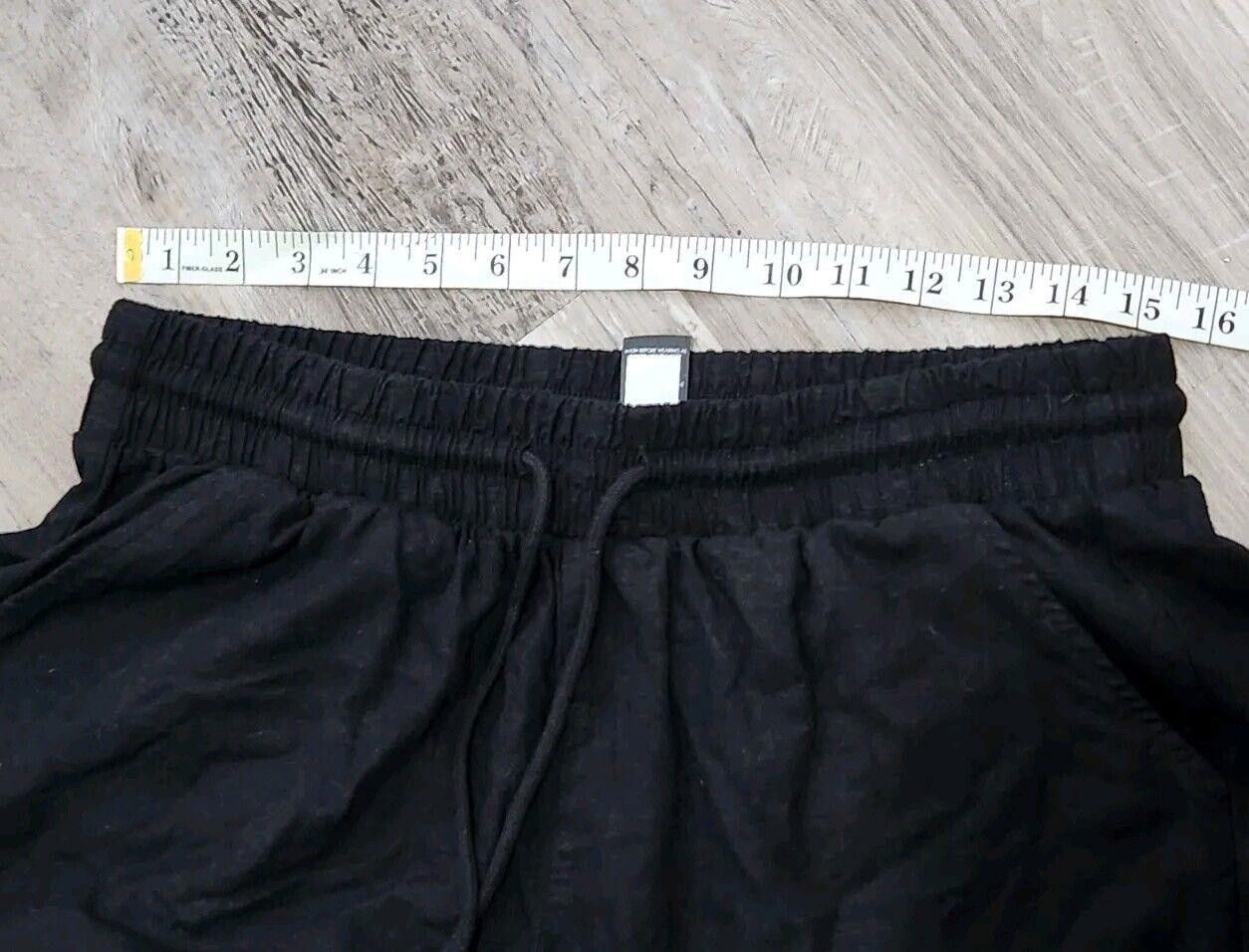 Torrid Torrid Linen Blend Shorts 00 Large Black Pockets Drawstring Size 36" / US 14 / IT 50 - 4 Thumbnail