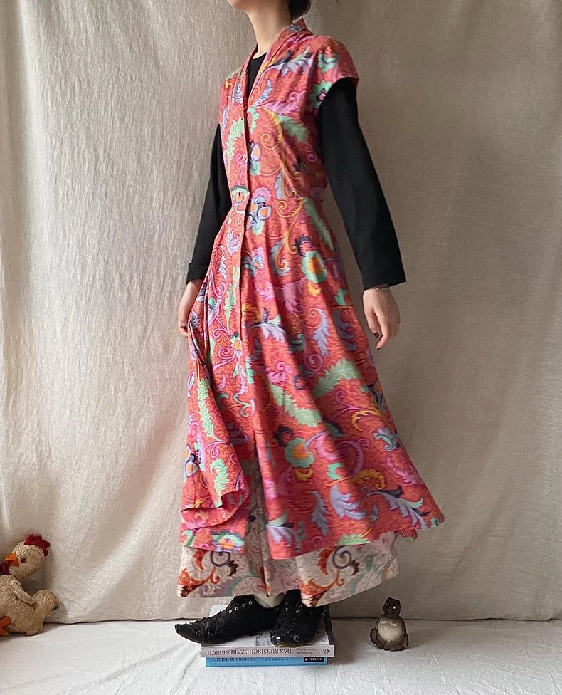 Kenzo KENZO Plant print dress Size M / US 6-8 / IT 42-44 - 2 Thumbnail