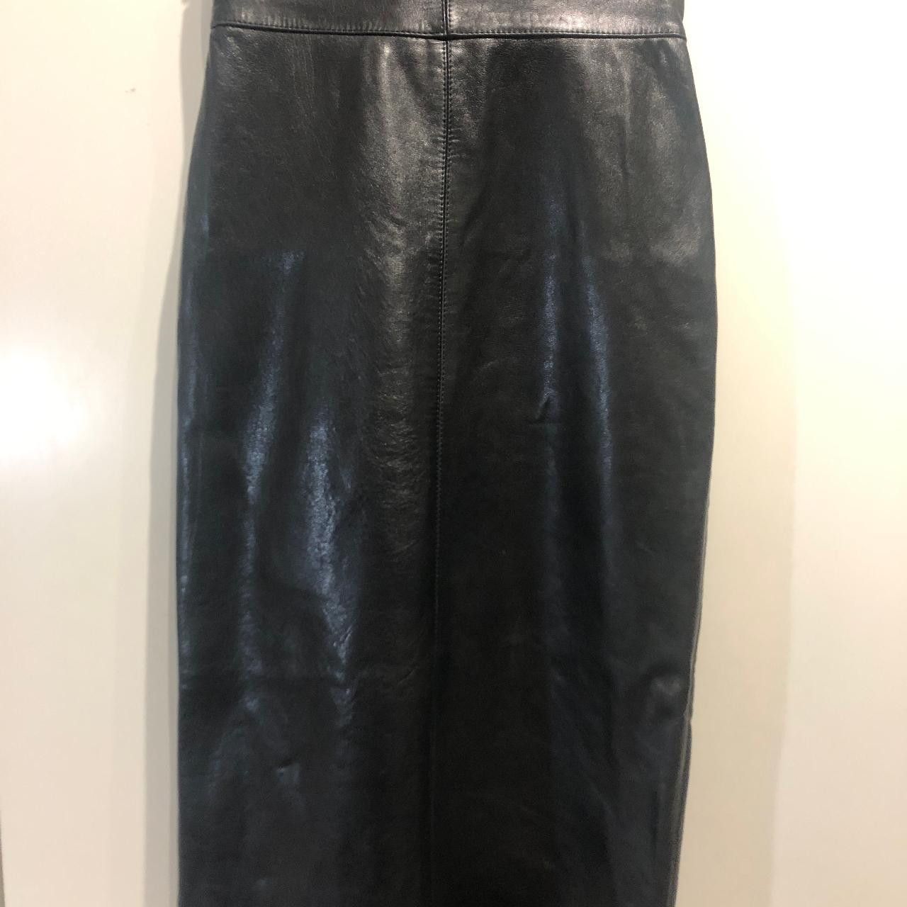 Other black leather skirt Size 28" / US 6 / IT 42 - 6 Thumbnail