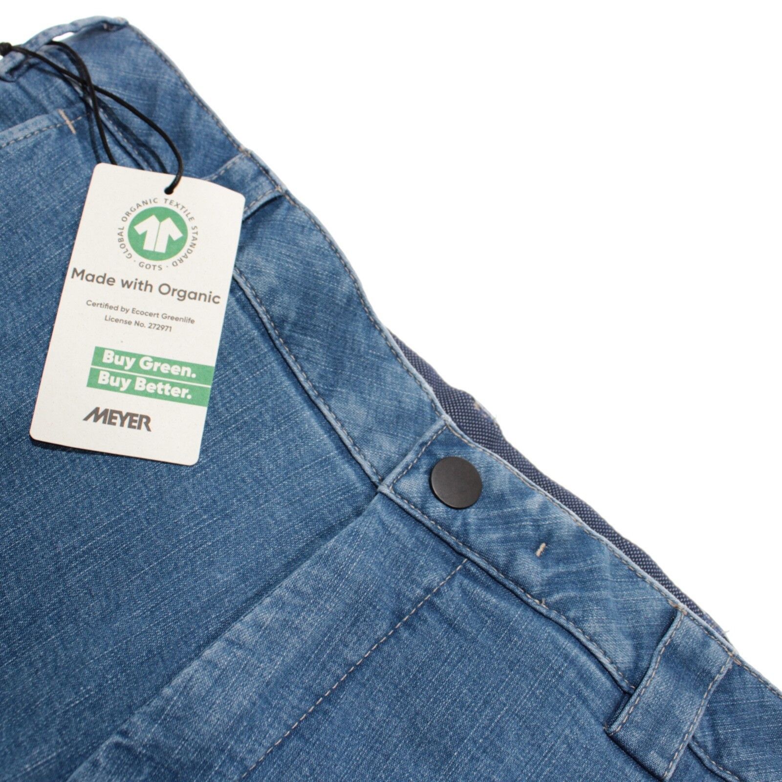 Other Meyer New with tags Chino Size 34 US In Blue Size US 34 / EU 50 - 1 Thumbnail