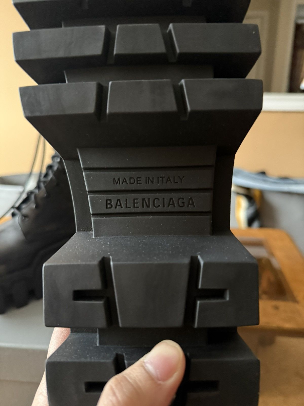 Balenciaga Balenciaga Bulldozer Lace Up Boot Size US 9 / EU 42 - 7 Thumbnail