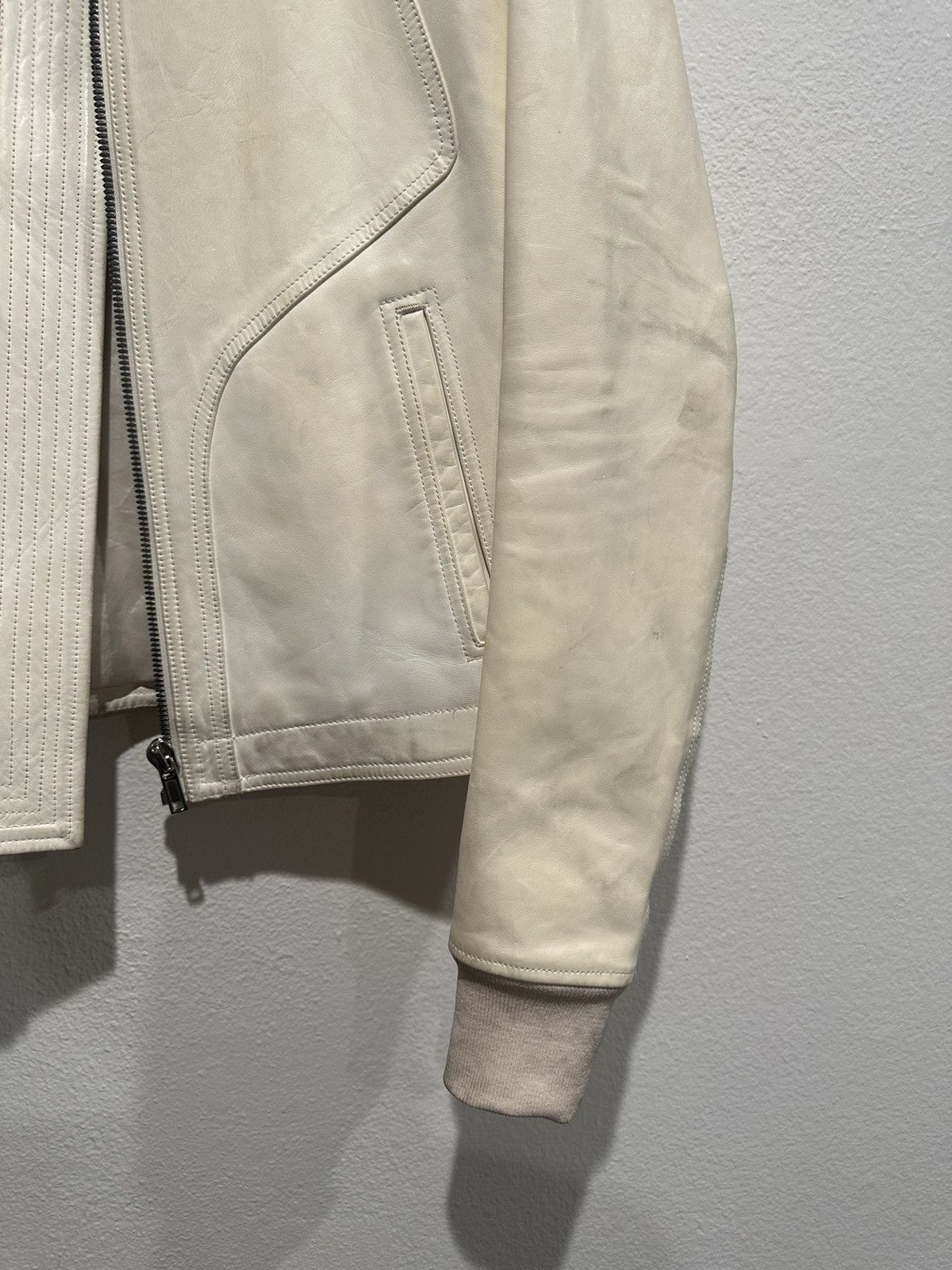 Rick Owens SS19 Babel Intarsia Horse Leather Jacket 48 Size US M / EU 48-50 / 2 - 4 Thumbnail