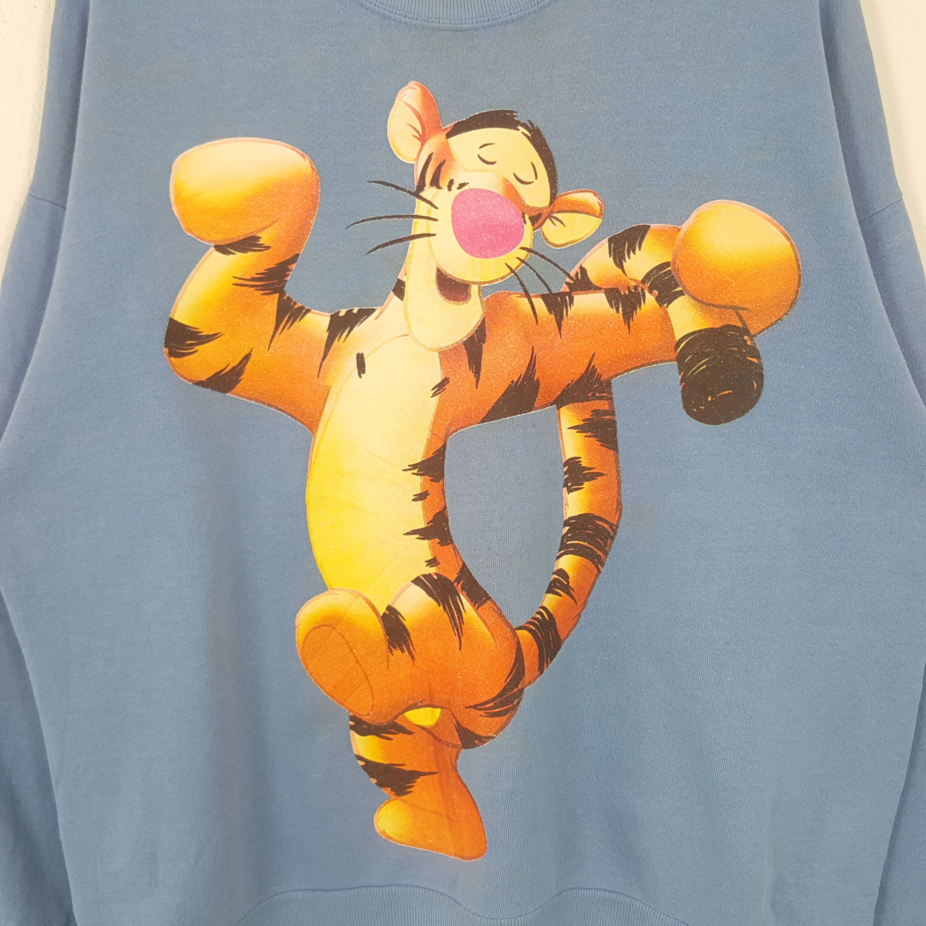 Disney Vintage Tigger Disney Pooh Cartoon Character Sweatshirt RR7 Size US XL / EU 56 / 4 - 2 Thumbnail