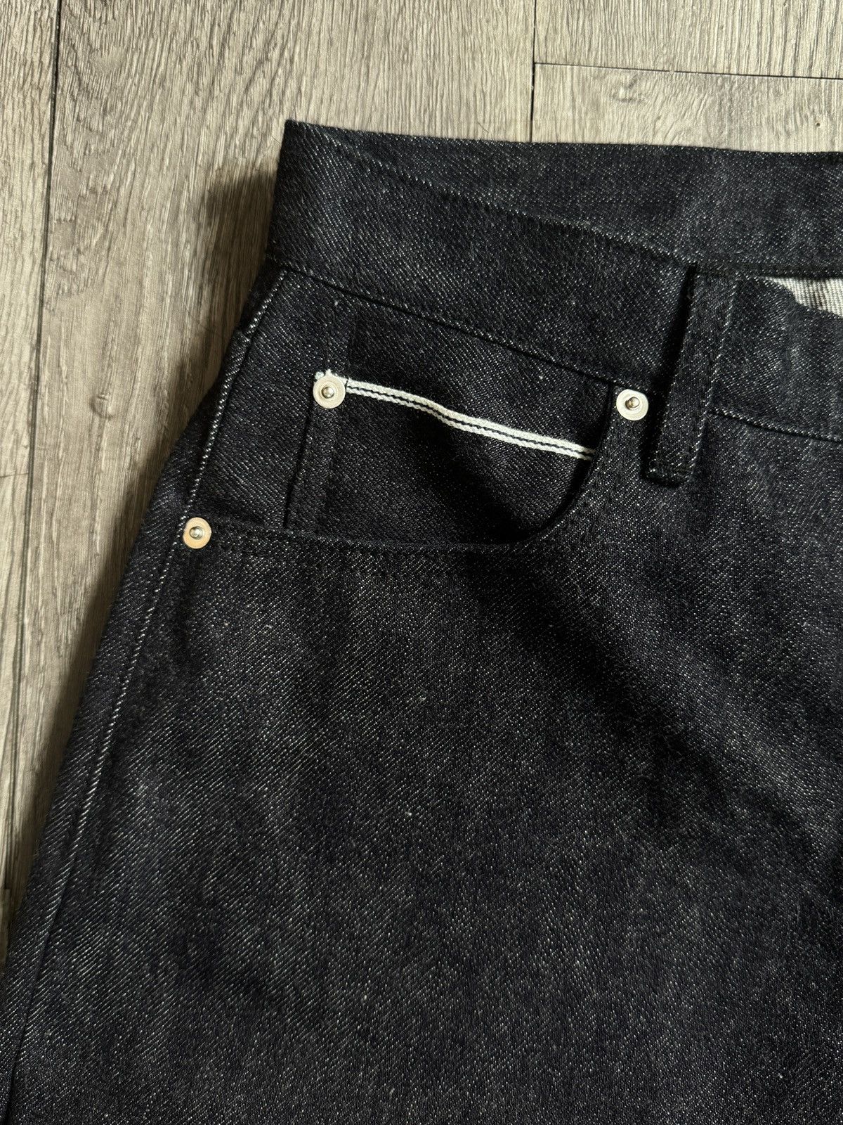 If Six Was Nine × No Faith Studios × Tornado Mart DOOF.YOUTH 19oz INDIGO SELVEDGE DENIM Size US 32 / EU 48 - 6 Thumbnail