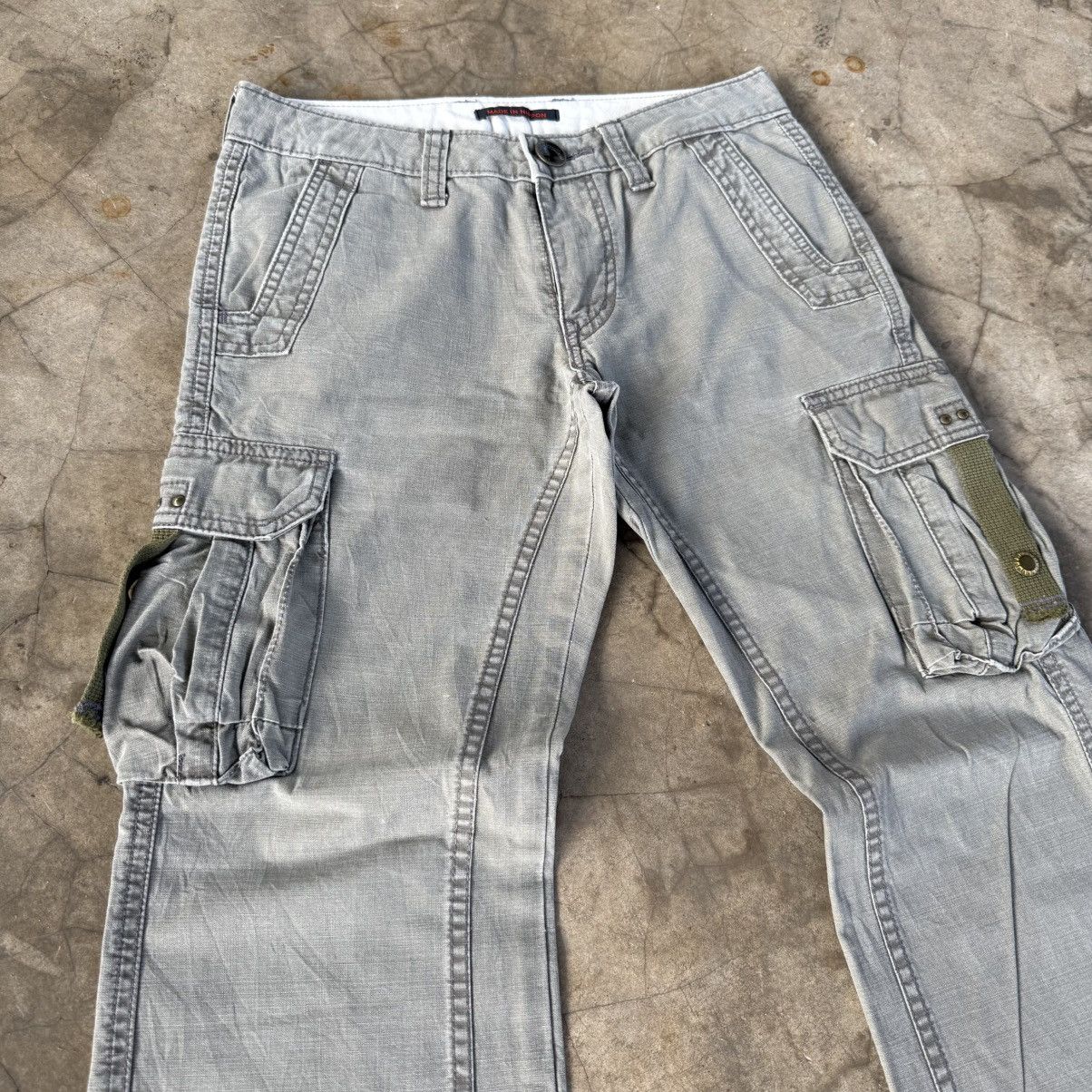 Japanese Brand Vintage Made in Nippon Flare Bootcut Cargo Pants W28 Size US 28 / EU 44 - 7 Thumbnail