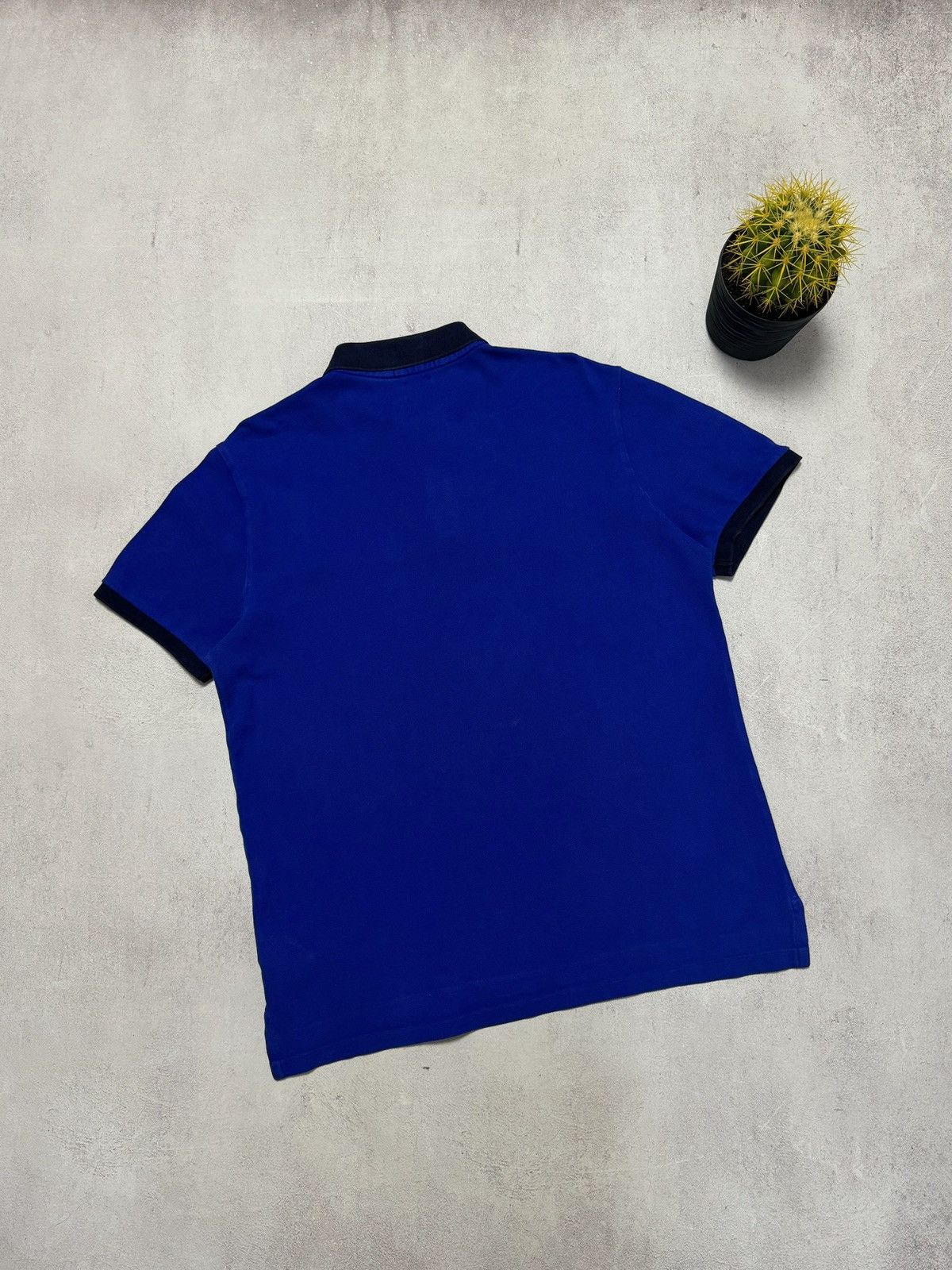 Polo Ralph Lauren Vintage Polo Ralph Lauren Polo Shirt Rugby Blue Mens L Size Size US L / EU 52-54 / 3 - 10 Thumbnail