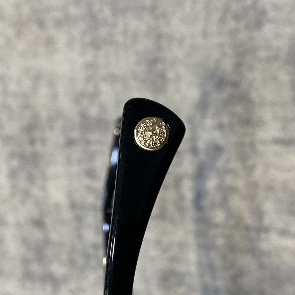 Chrome Hearts CHROME HEARTS GITTIN ANY?-A Black Gold Size ONE SIZE - 10 Thumbnail