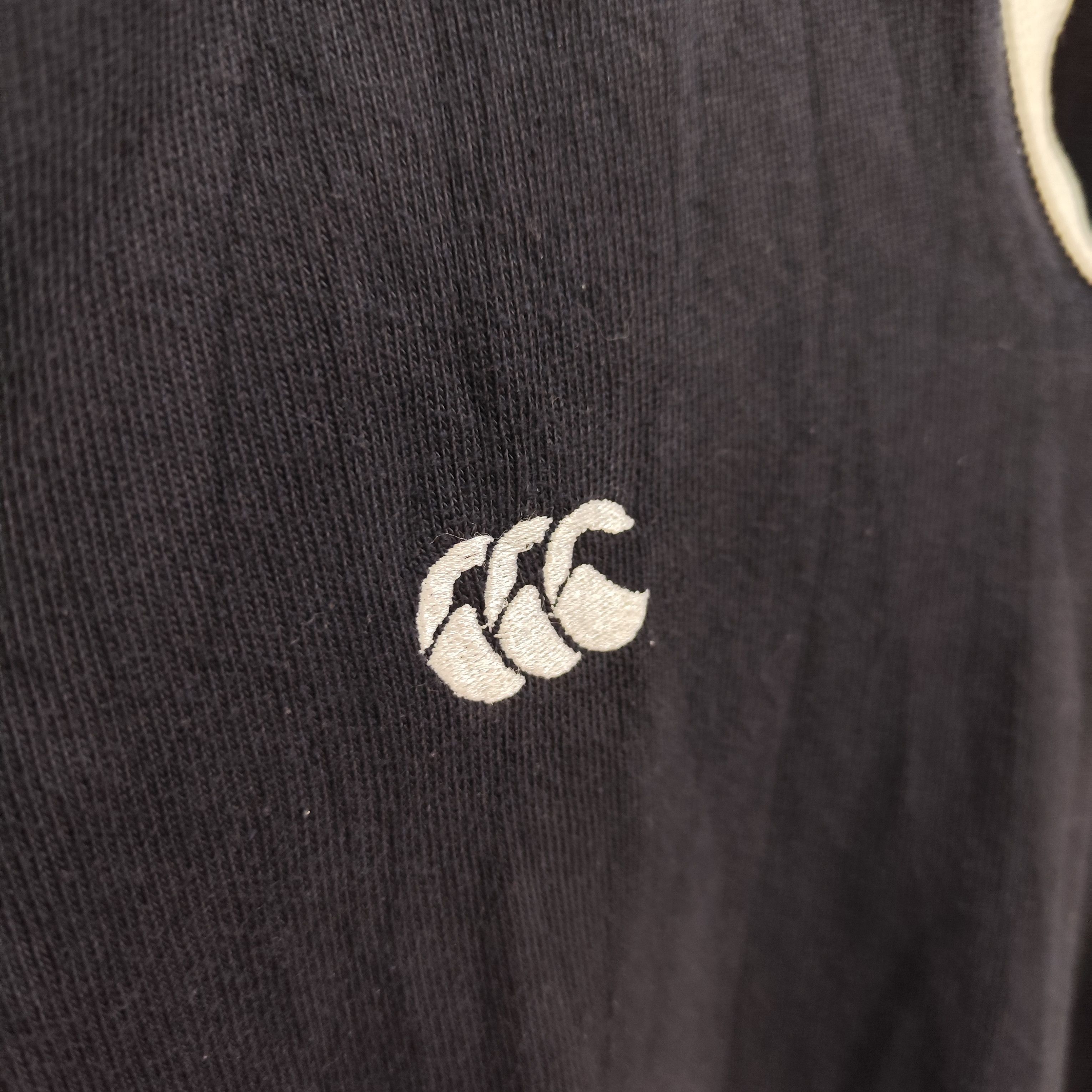 All Blacks × Canterbury of New Zealand × Vintage 🇳🇿VTG CANTERBURY MADE IN NEW ZEALAND ALL BLACK TEE Size US L / EU 52-54 / 3 - 6 Thumbnail