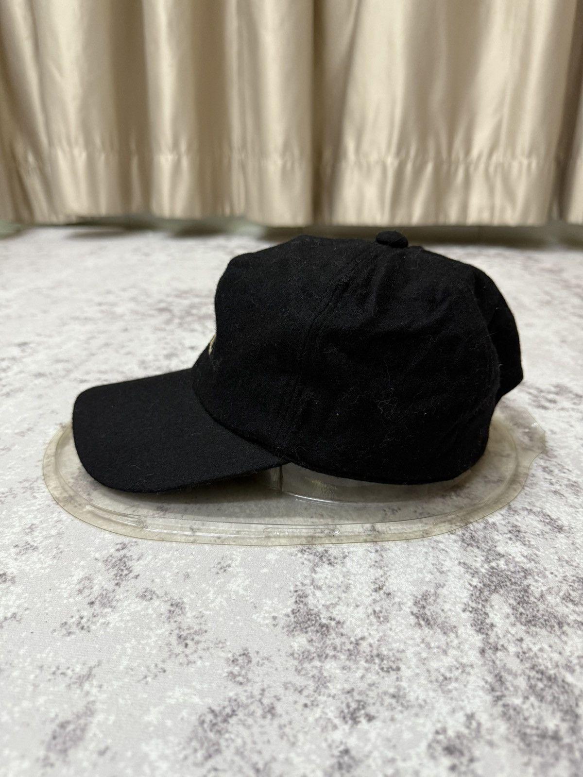 Courreges 90s Vintage Courreges Wool Adjustable Cap Size ONE SIZE - 2 Thumbnail