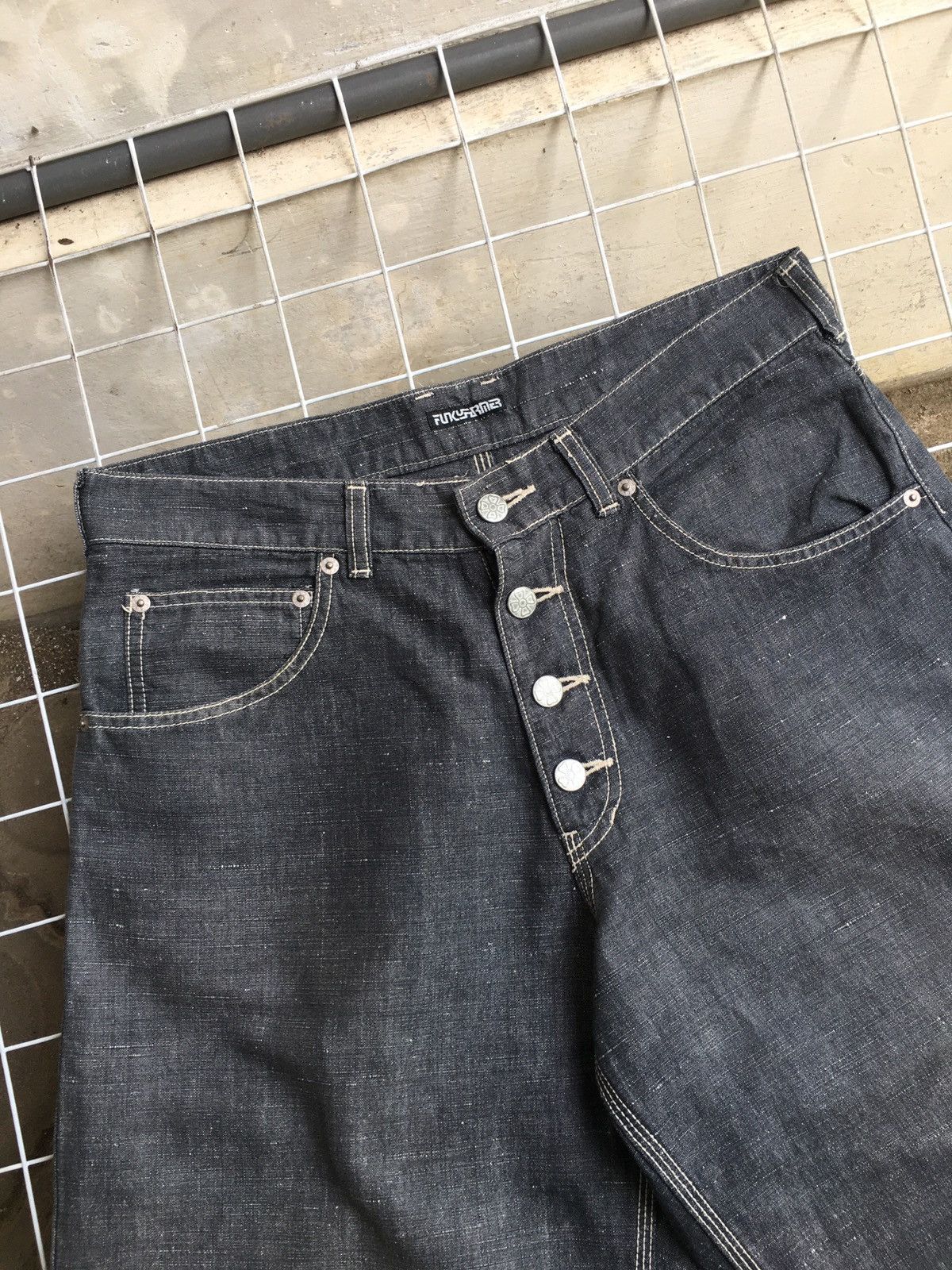 Hysteric Glamour 2000s Ozone Rocks FunkyFarmer Jorts Size US 32 / EU 48 - 2 Thumbnail