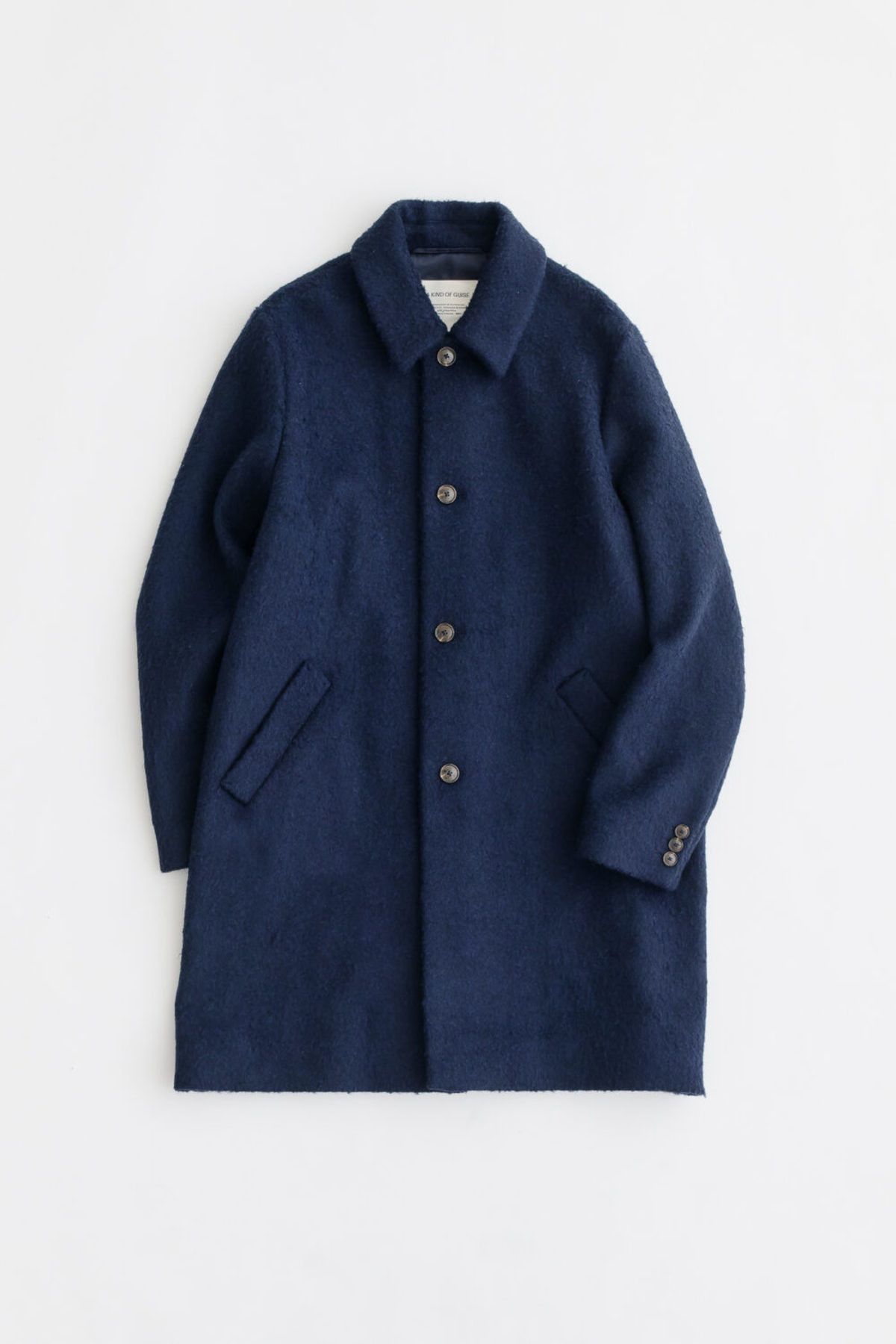 A Kind Of Guise Mcnamara Mac Coat - Blue Night (Tailored/shortened XS) Size US S / EU 44-46 / 1 - 1 Thumbnail