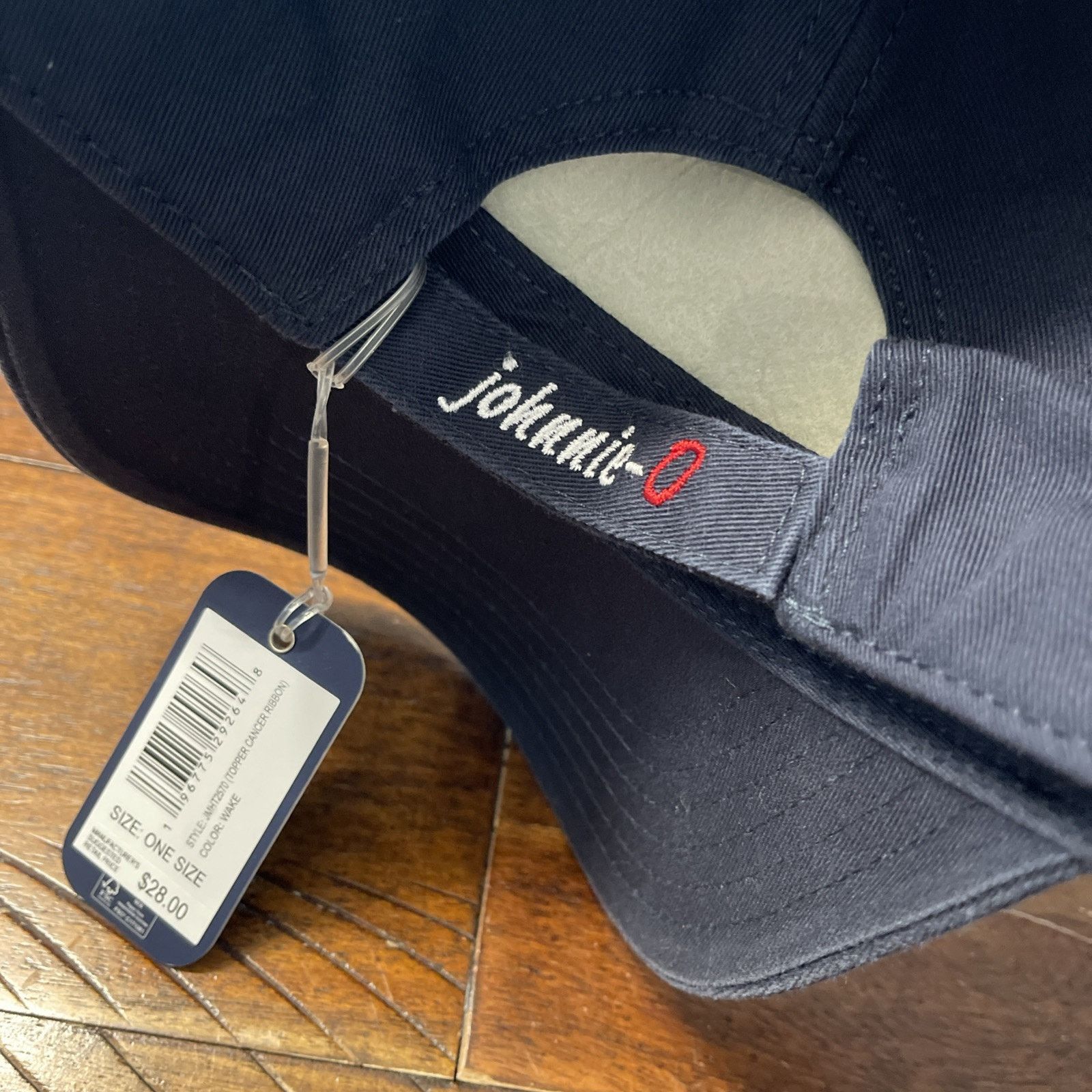 johnnie-O Johnnie O Hat Cap Surf Board Surfer Cancer Ribbon New Size ONE SIZE - 4 Thumbnail