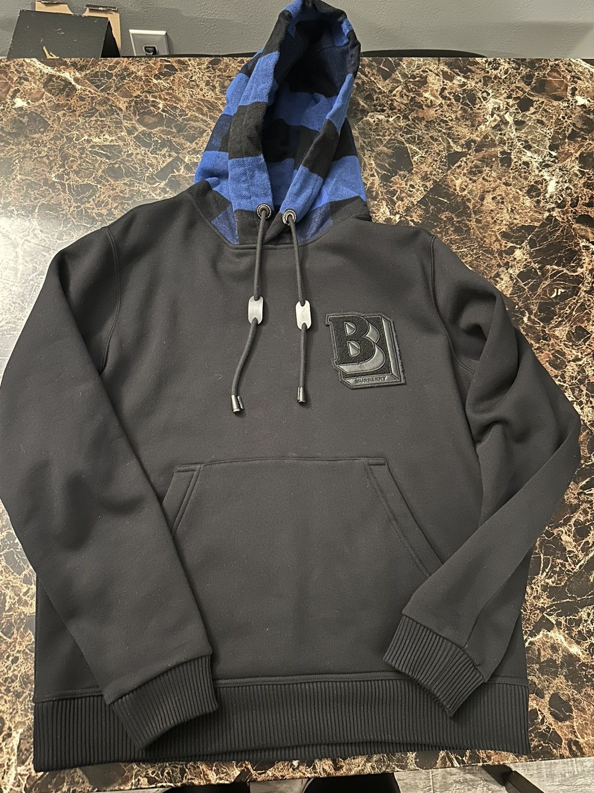 image of Burberry Hoodie in Black, Men's (Size Small)
