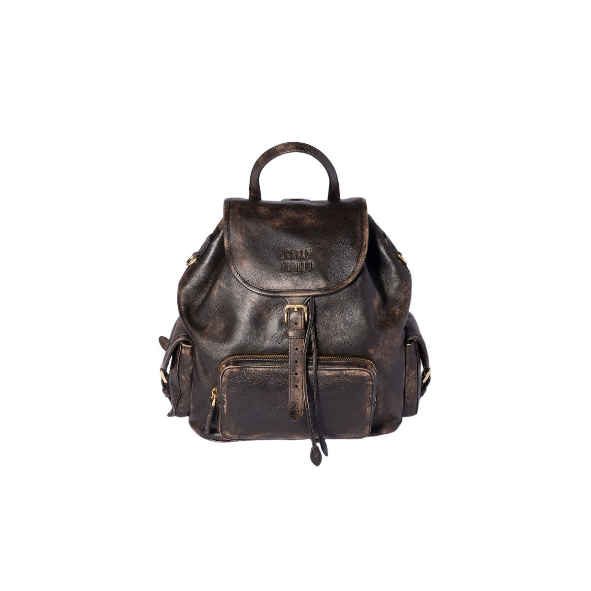 Miu Miu MIU MIU $4200 Coffee Large Backpack New & Authentic Size ONE SIZE - 1 Thumbnail