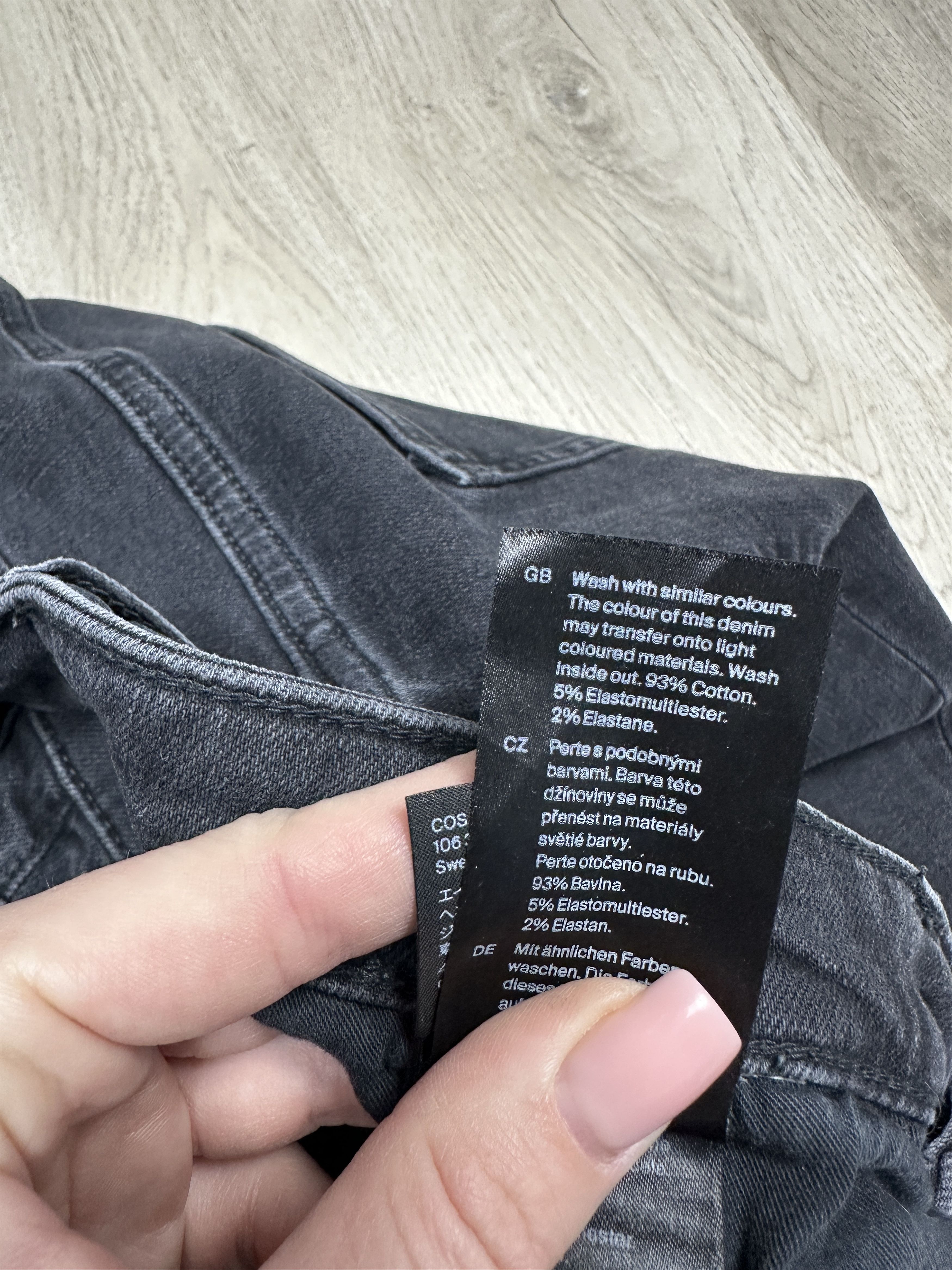 Cos Cos Mens Denim Pants Slim Straight Jeans Size US 32 / EU 48 - 6 Thumbnail