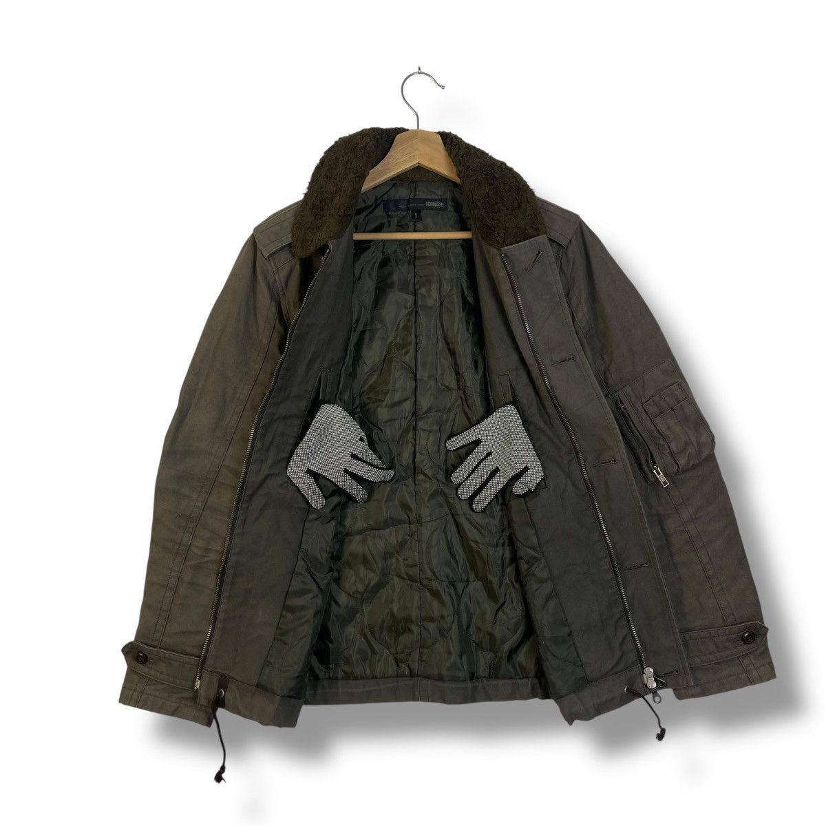 Schlussel 🇯🇵 SCHLUSSEL FUR BOA COLLAR MILITARY PUNK JACKET Size US M / EU 48-50 / 2 - 9 Thumbnail