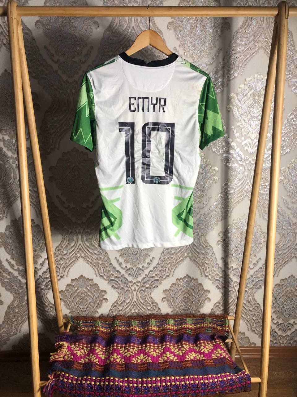 Nike VINTAGE NIKE NIGERIA RETRO SOCCER JERSEY BLOKECORE Y2K 90s Size US S / EU 44-46 / 1 - 8 Thumbnail