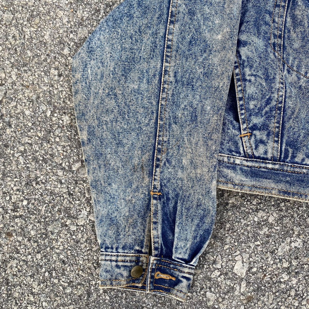 Japanese Brand VTG Acid Wash Denim Jacket KAPITAL STYLE Size US L / EU 52-54 / 3 - 5 Thumbnail