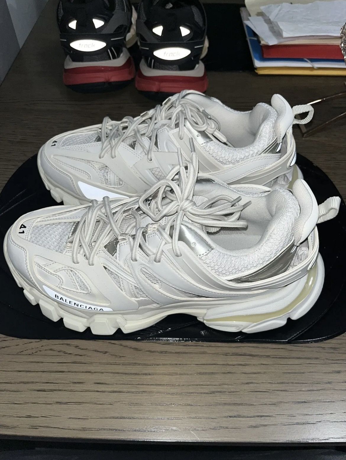 Balenciaga Balenciaga Track Runner White | Grailed