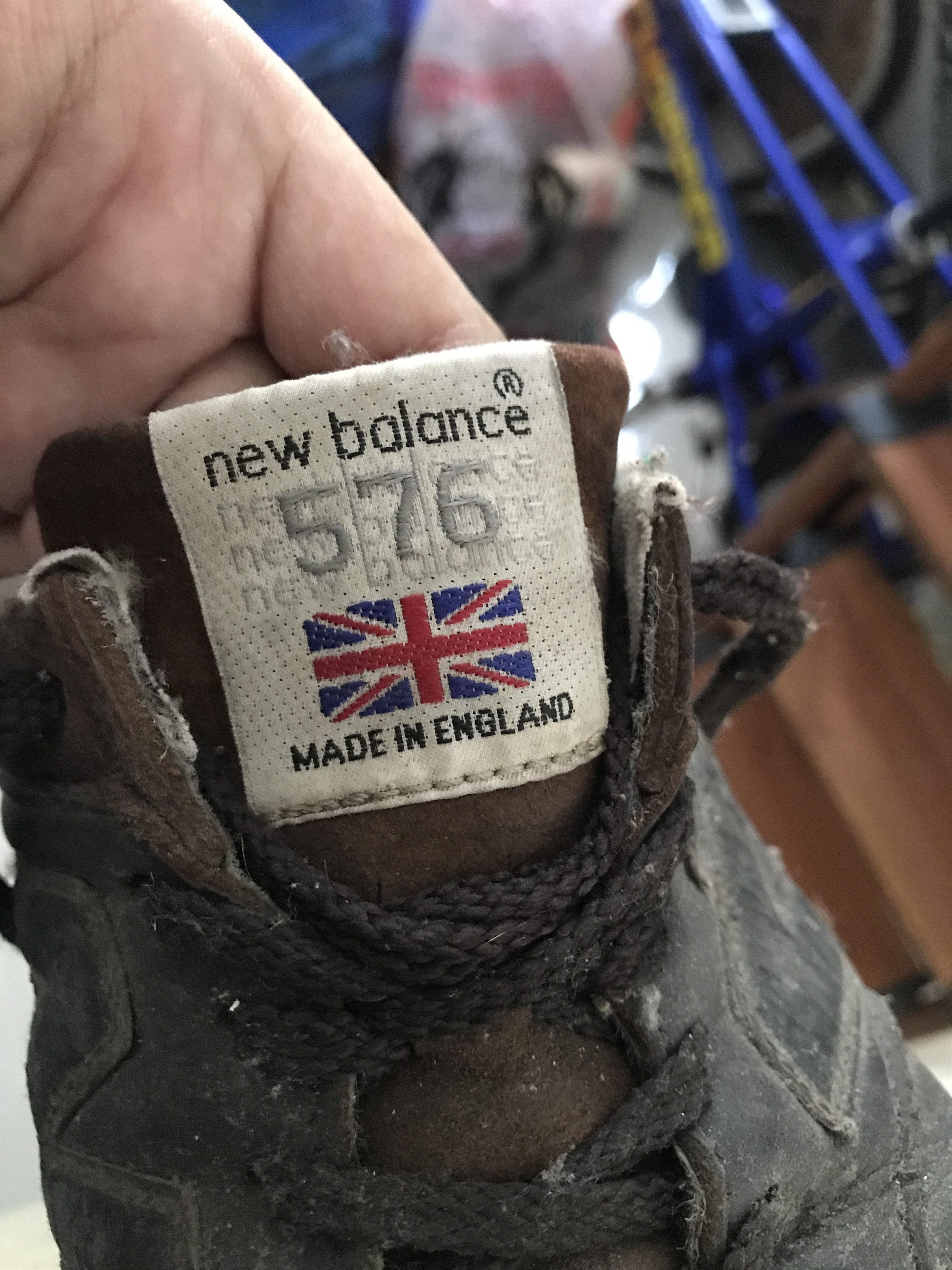 New Balance Classic 90s New Balance 570 Brown Made in england Size US 11 / EU 44 - 2 Thumbnail